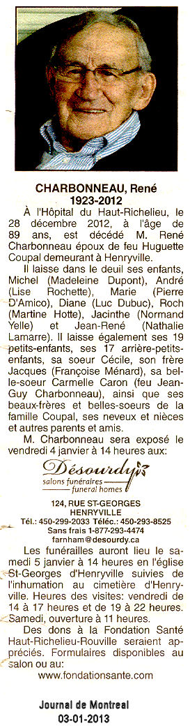 Nécrologie