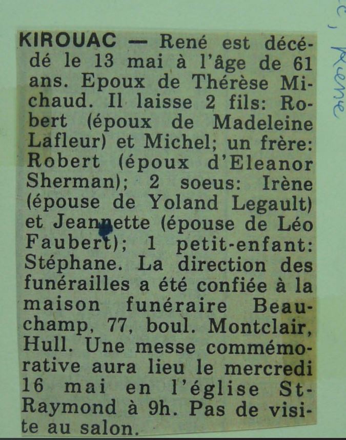 Nécrologie