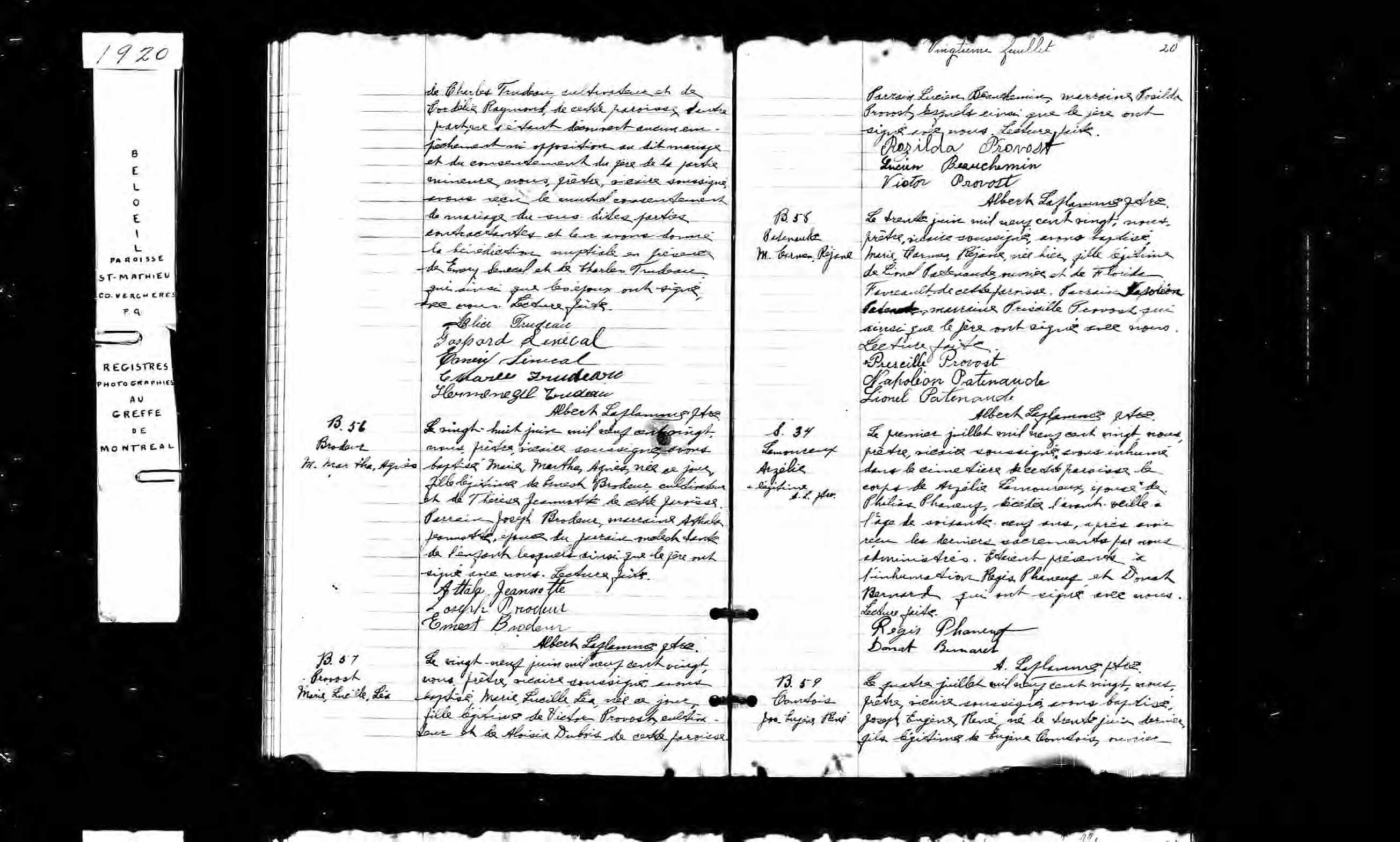Acte de baptême