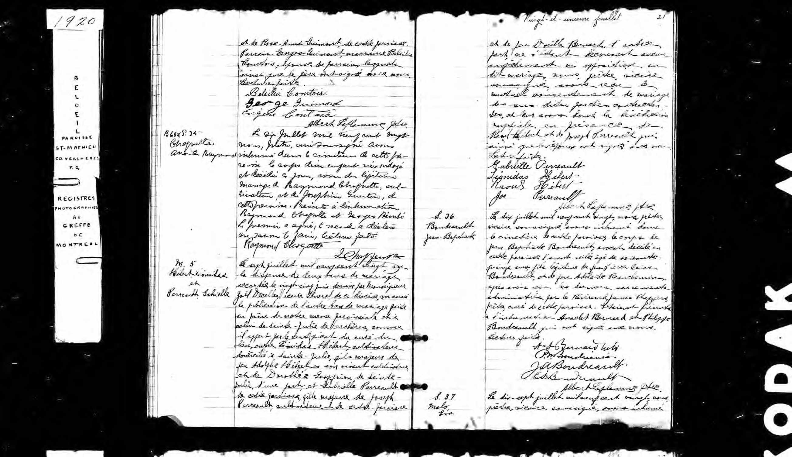 Acte de baptême