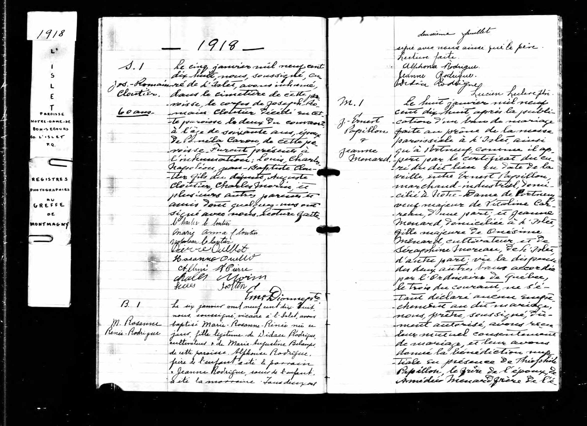 Acte de baptême