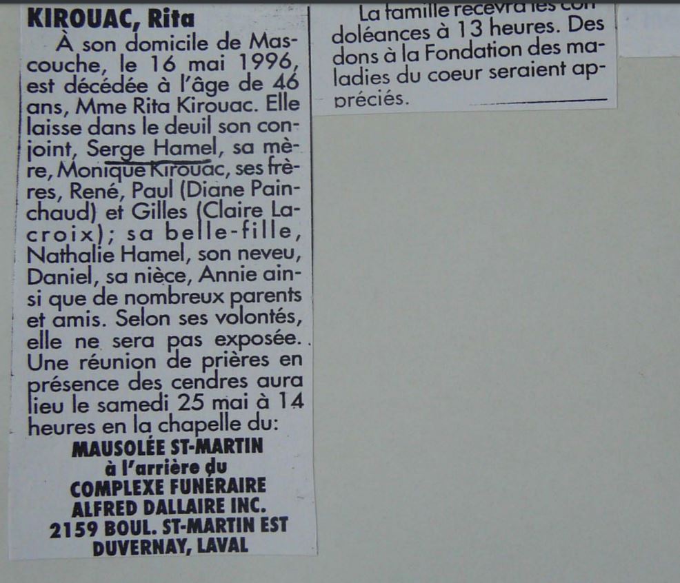 Nécrologie