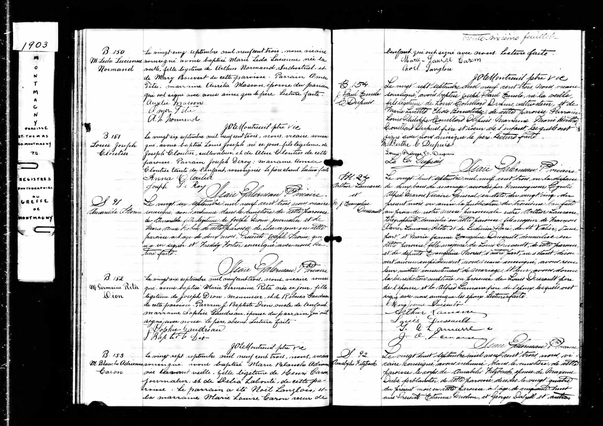 Acte de baptême