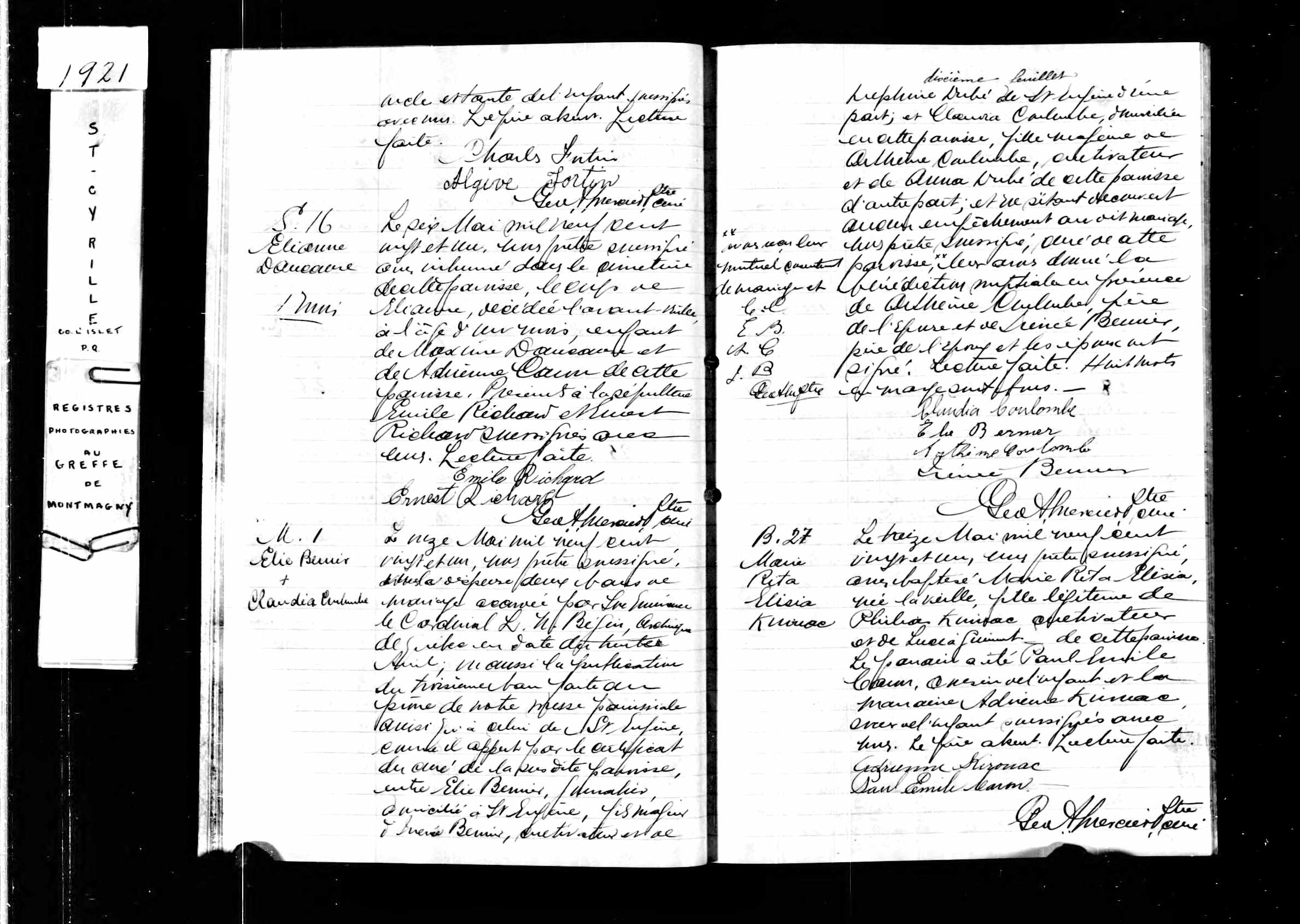 Acte de baptême