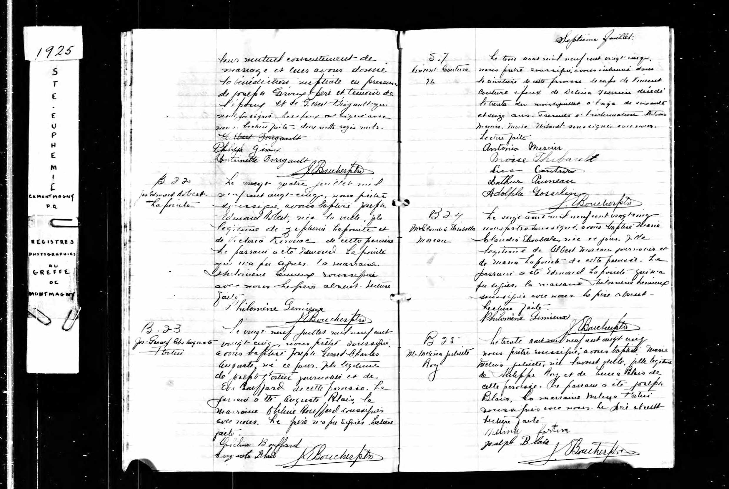 Acte de baptême