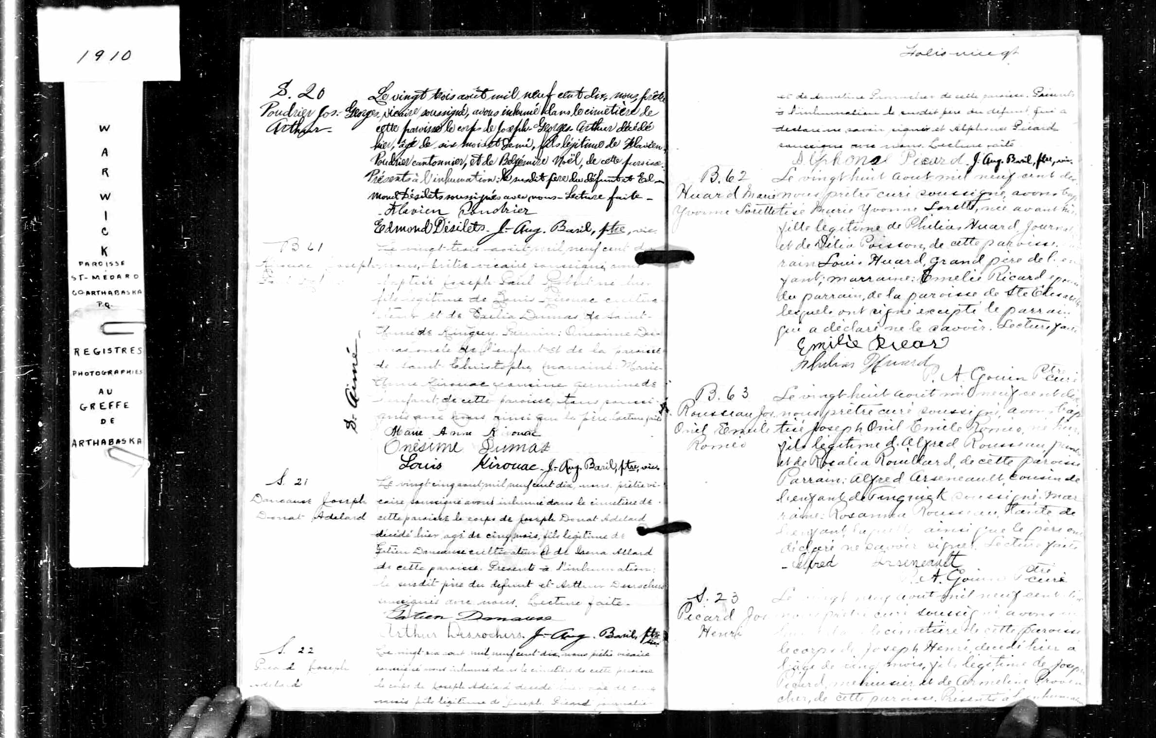 Acte de baptême