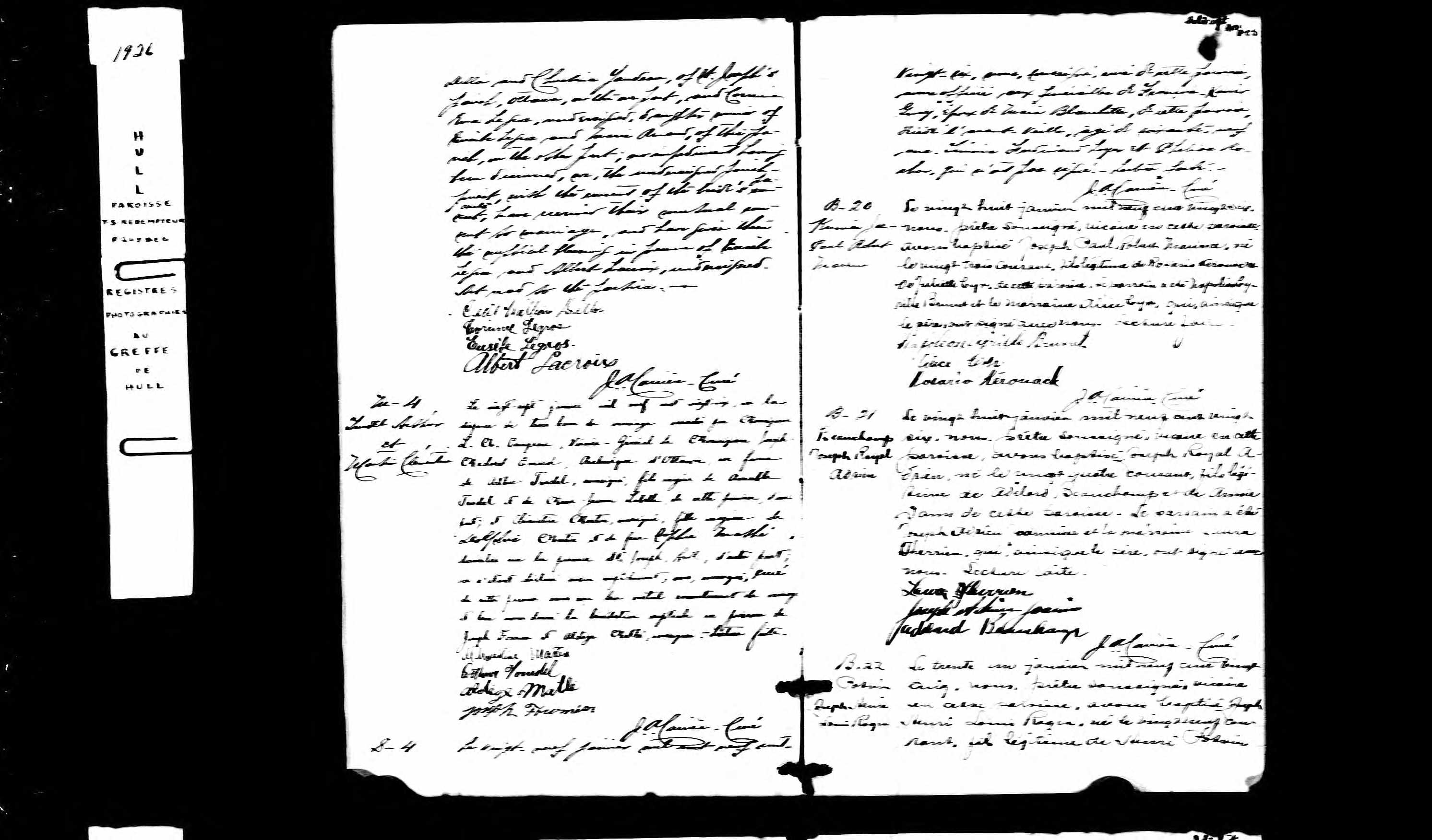 Acte de baptême