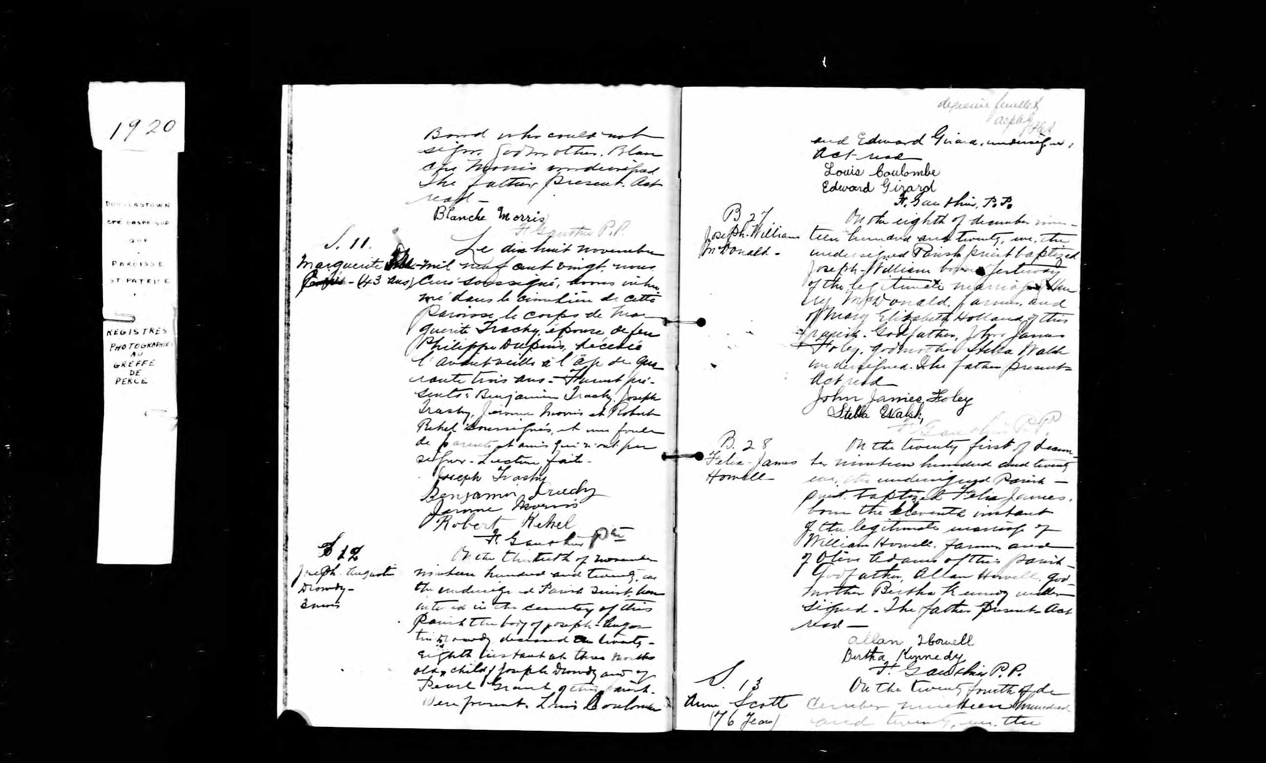 Acte de baptême