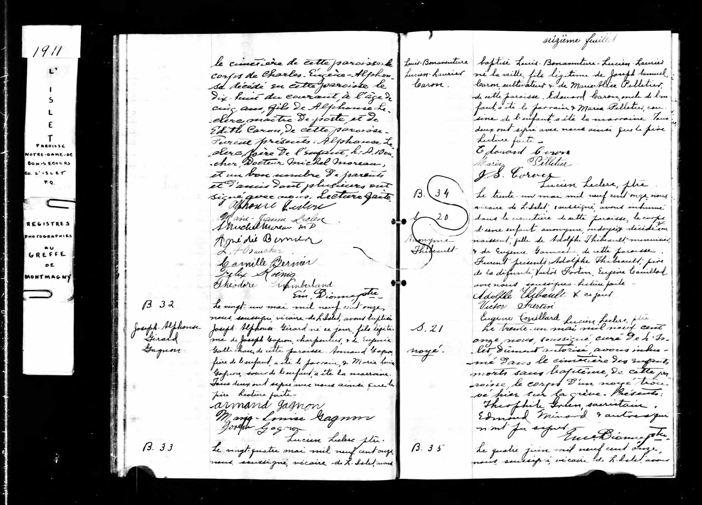 Acte de baptême