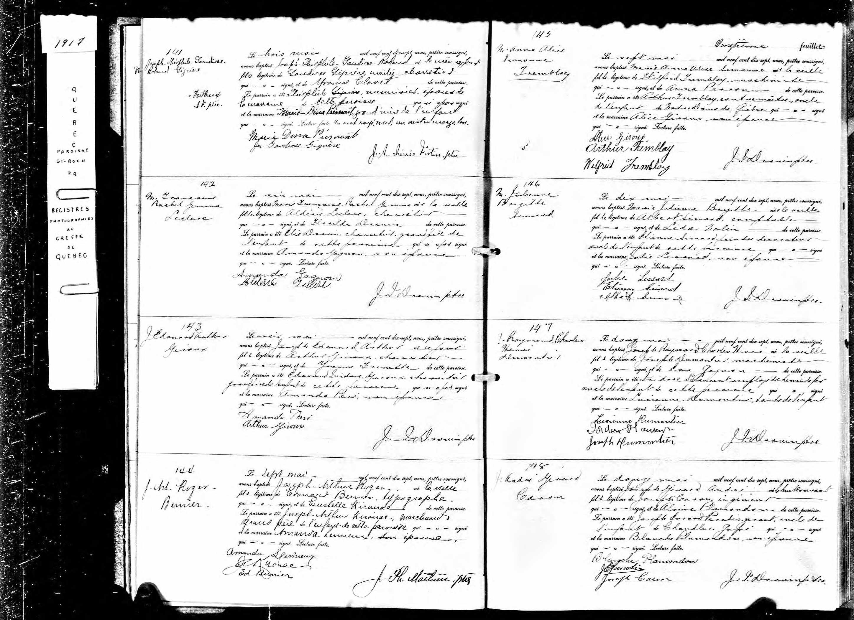 Acte de baptême