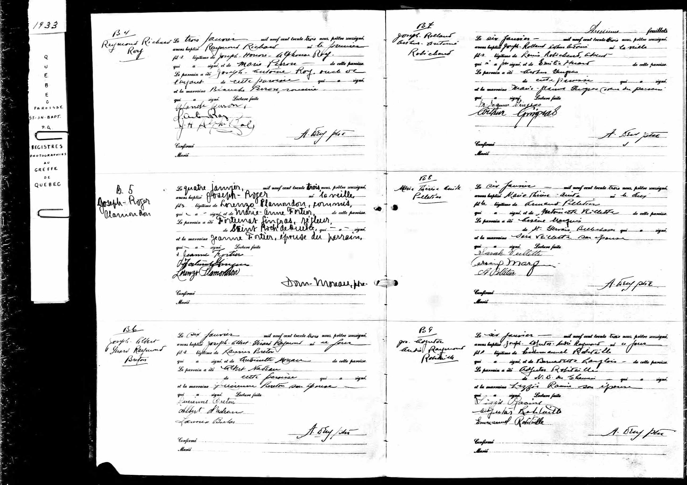 Acte de baptême