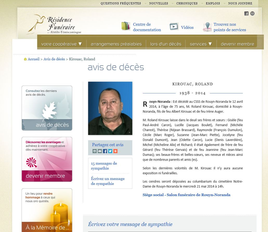 Nécrologie