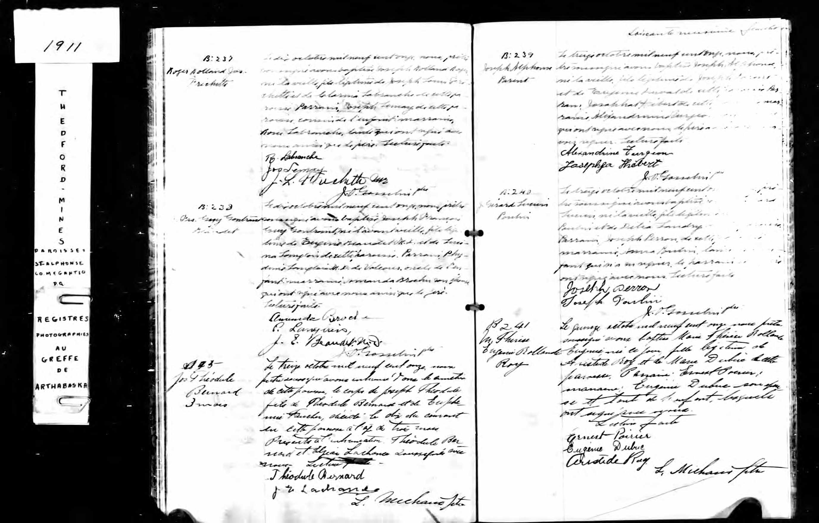 Acte de baptême