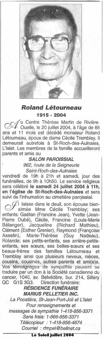Nécrologie