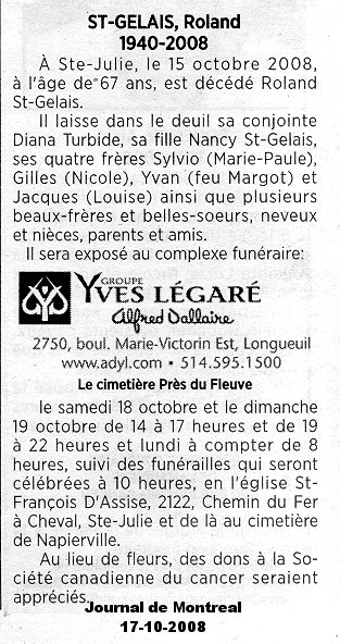 Nécrologie