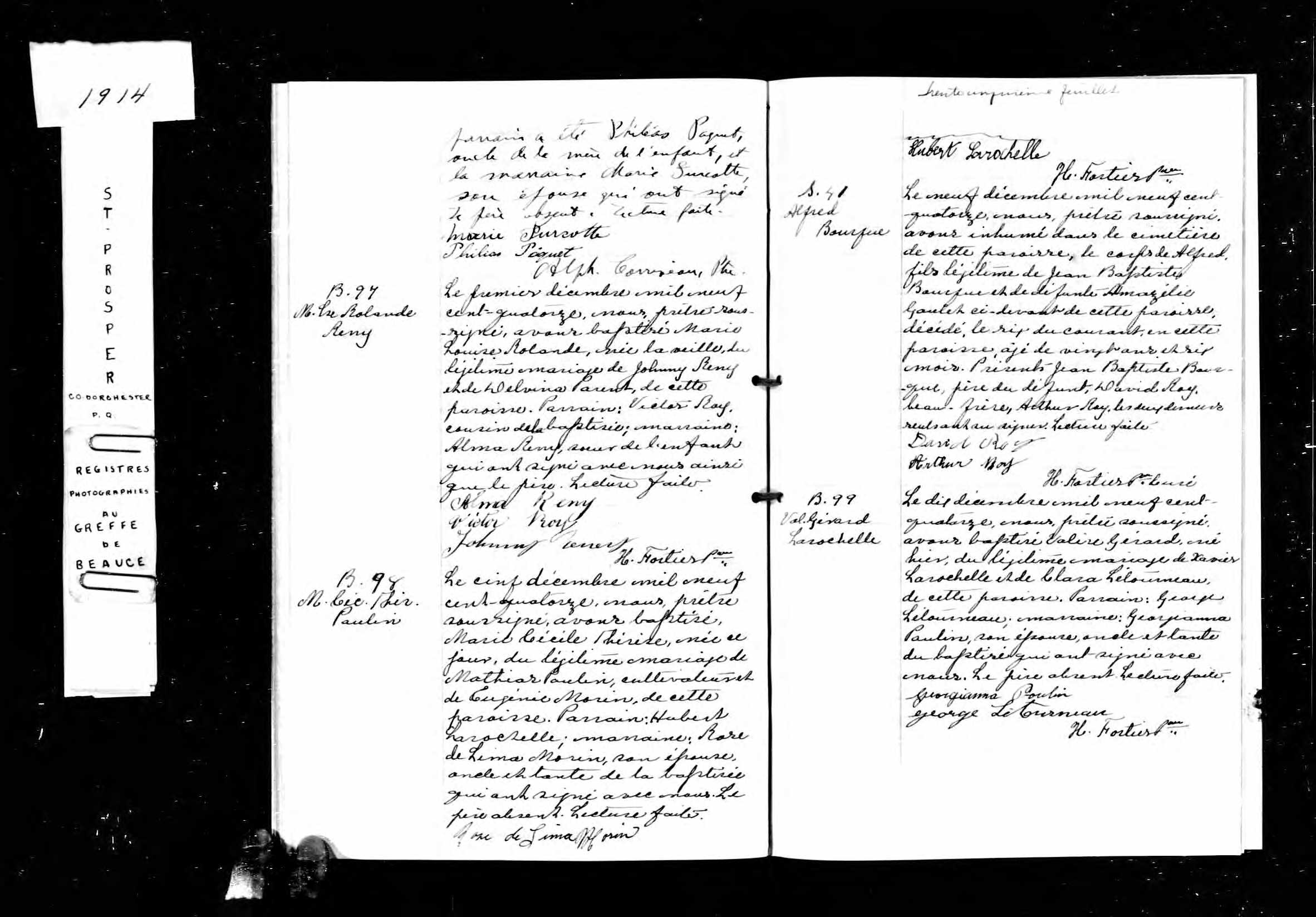 Acte de baptême