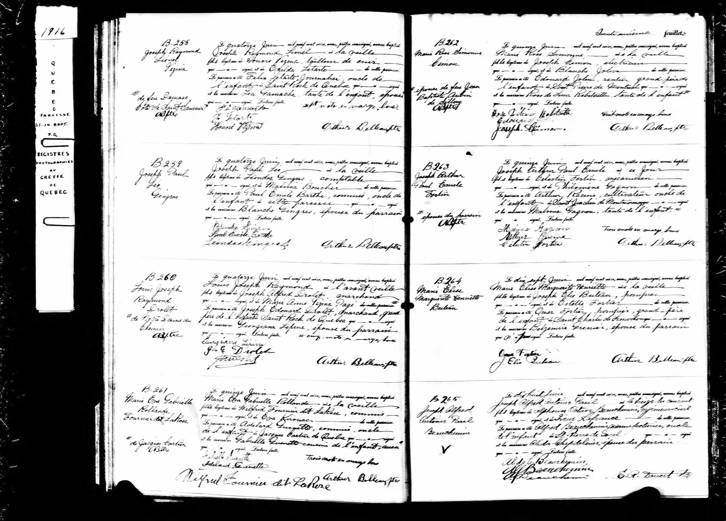Acte de baptême