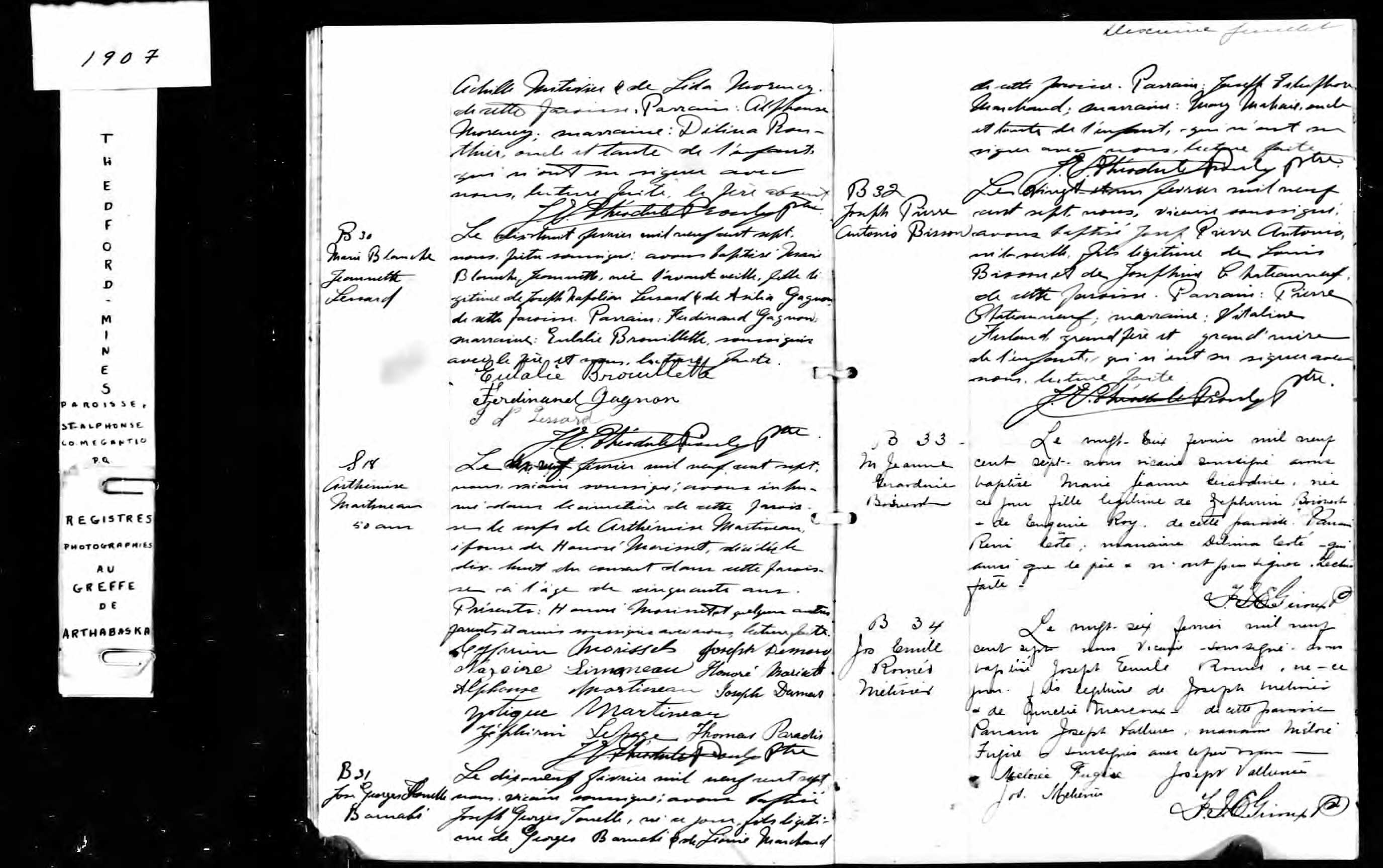 Acte de baptême