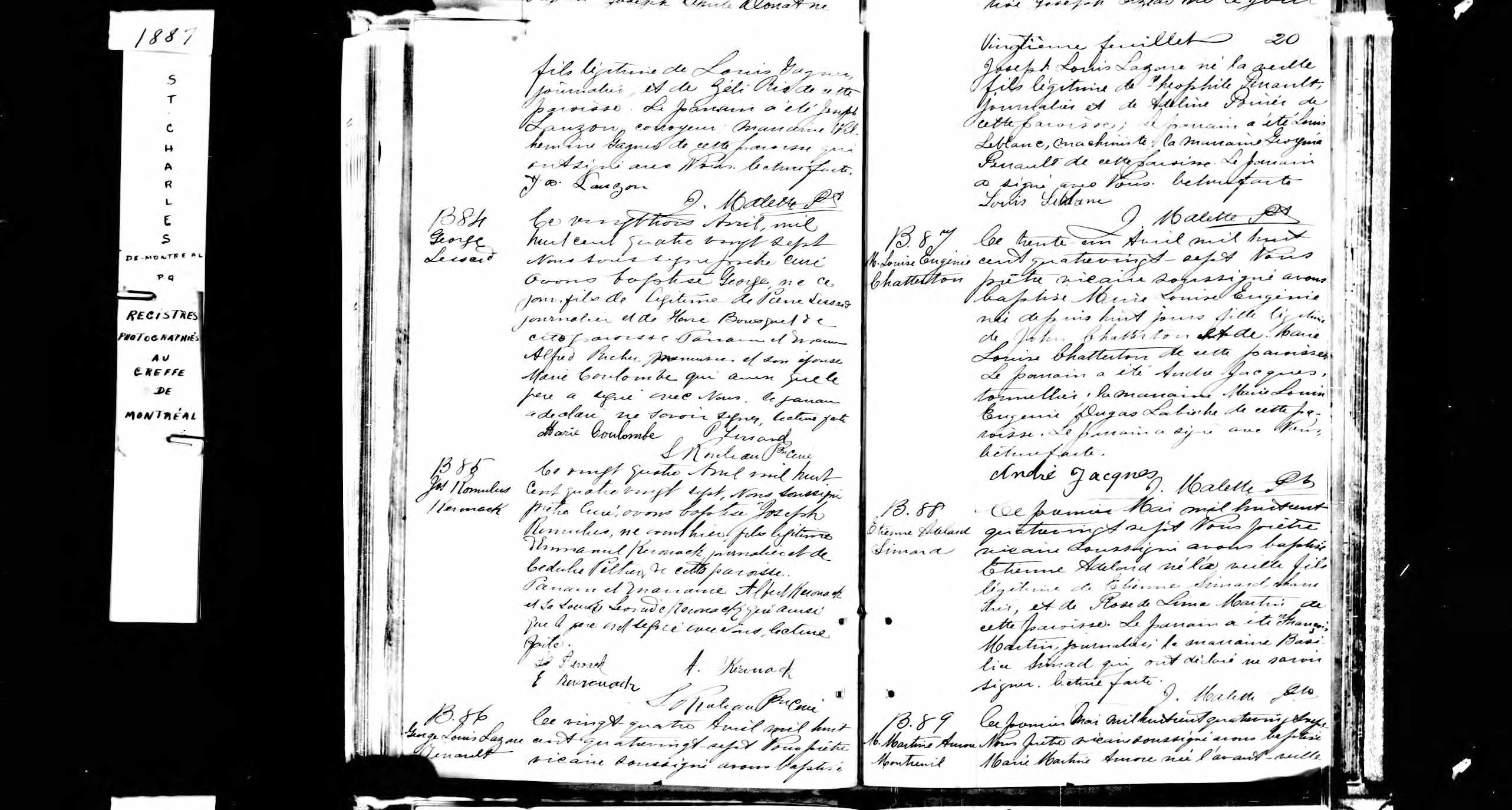 Acte de baptême