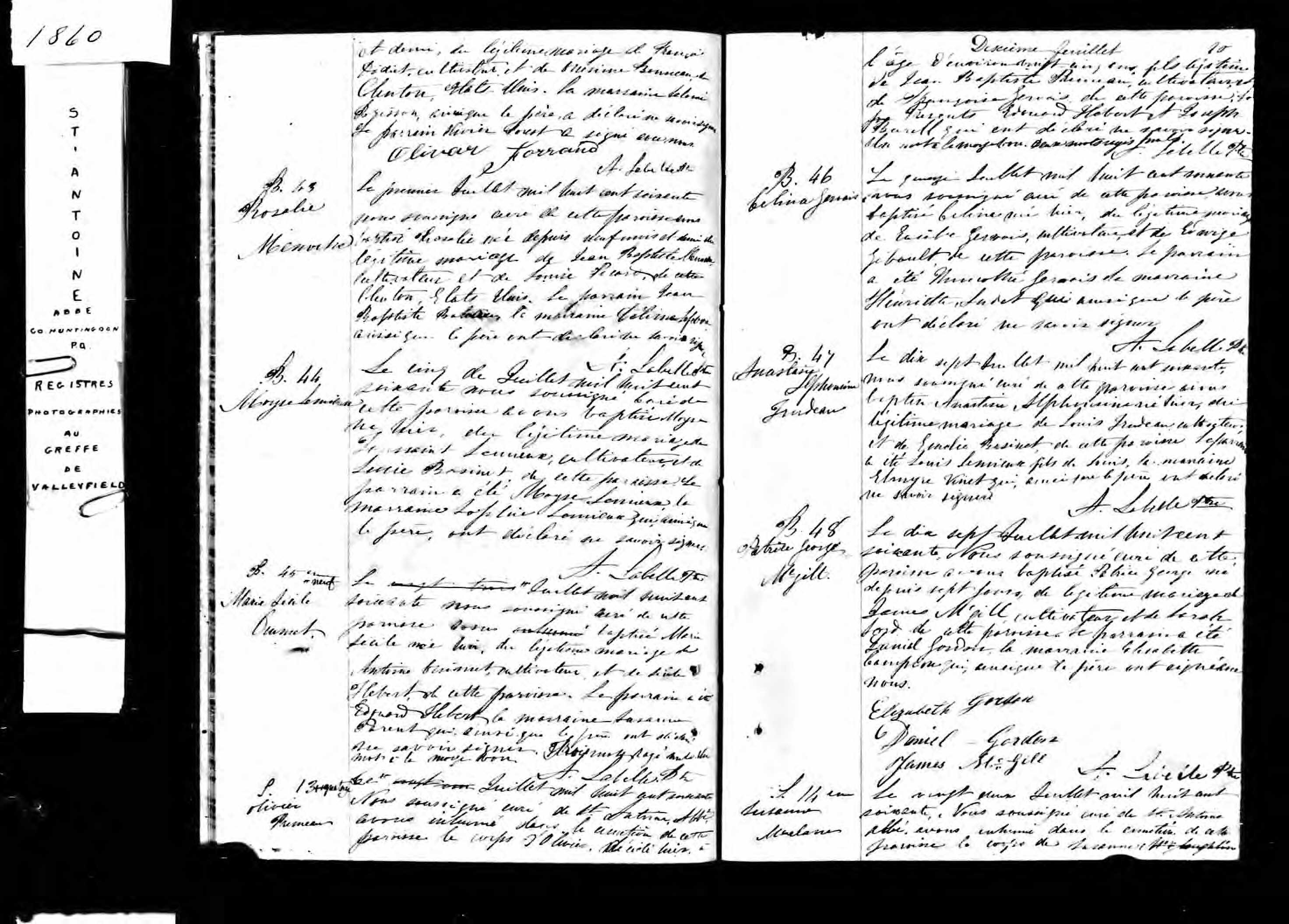 Acte de baptême