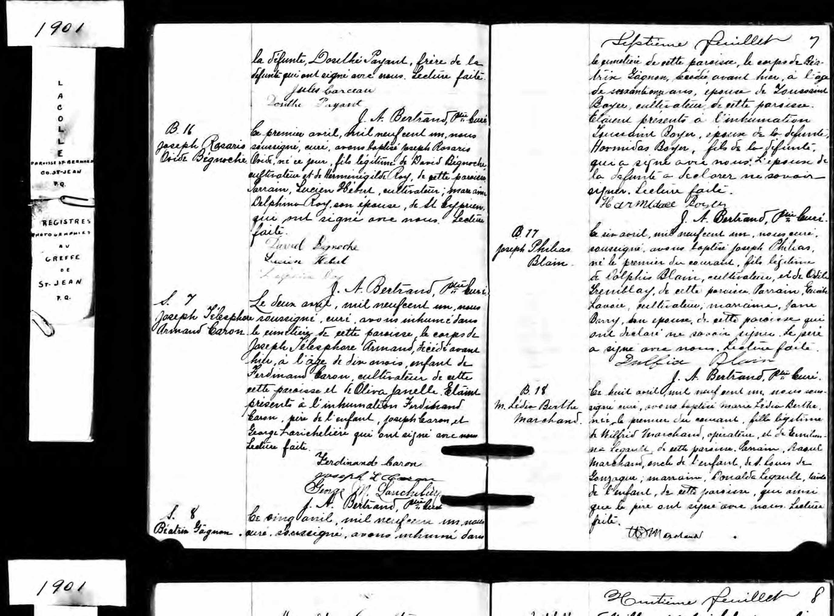 Acte de baptême