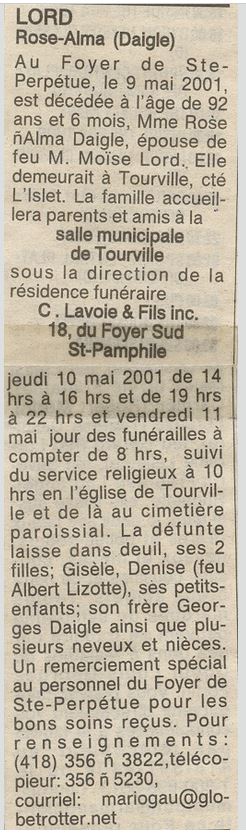 Nécrologie
