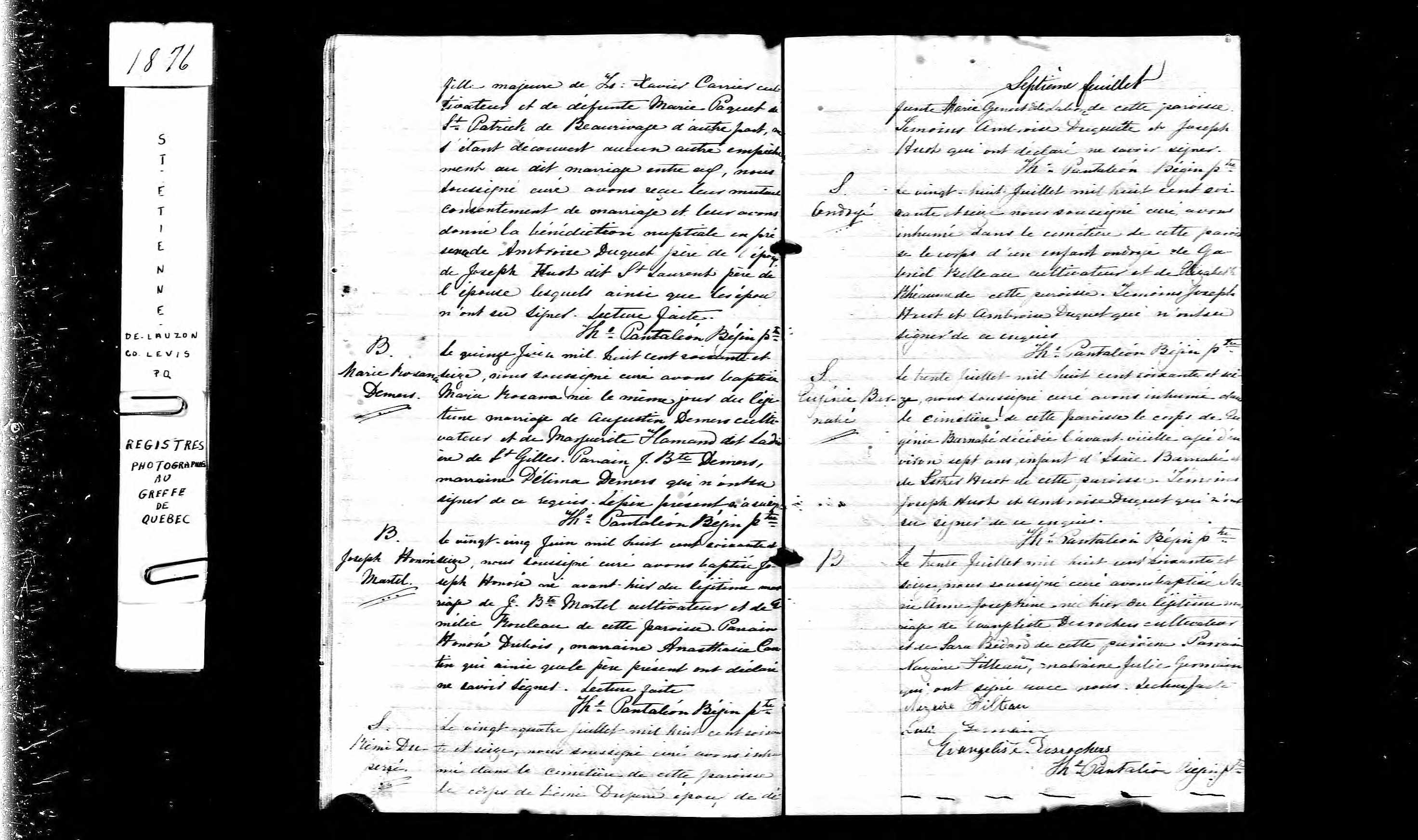 Acte de baptême