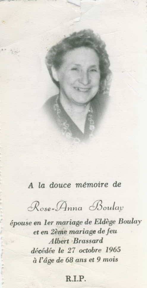 Carte mortuaire