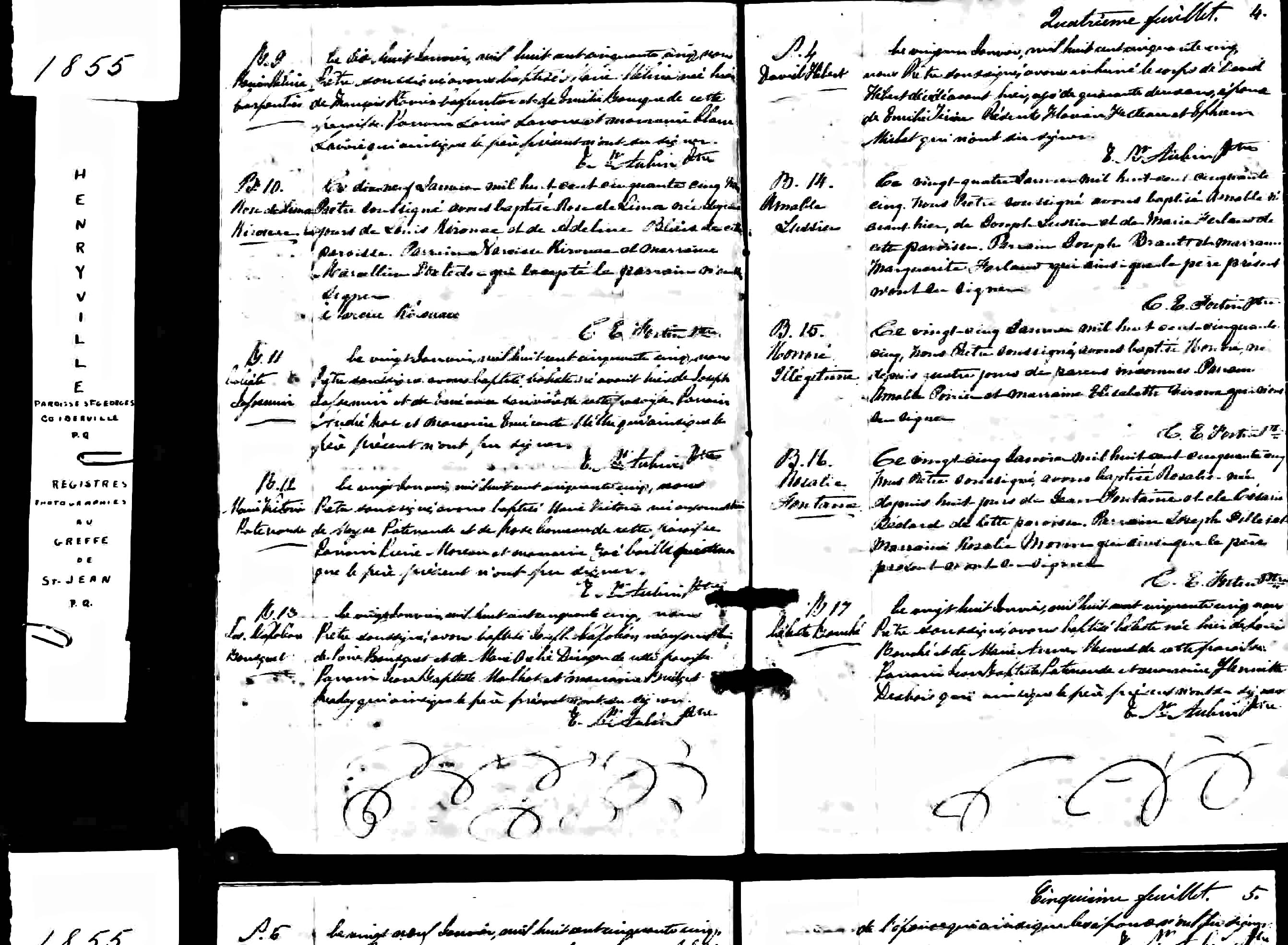 Acte de baptême