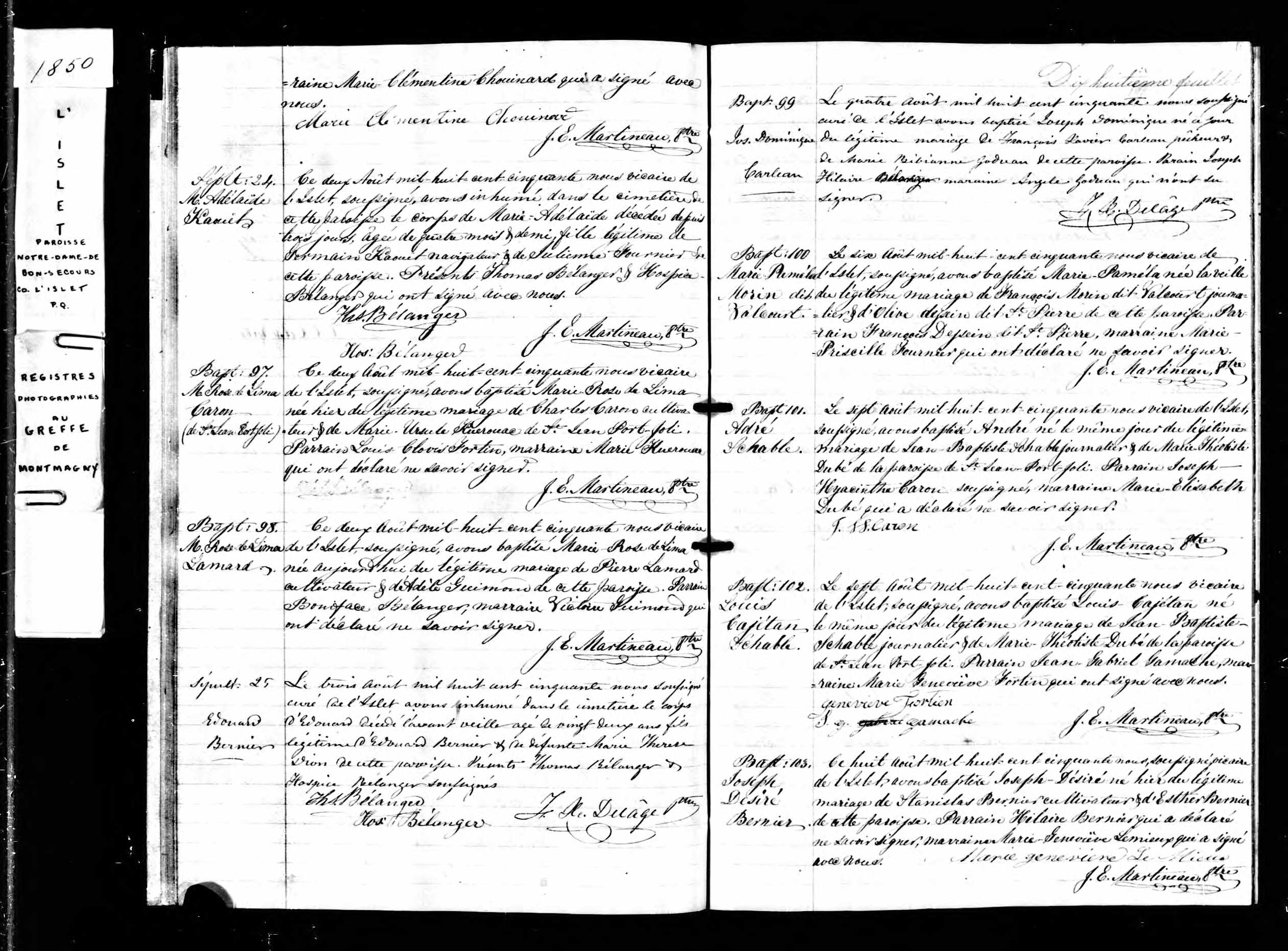 Acte de baptême