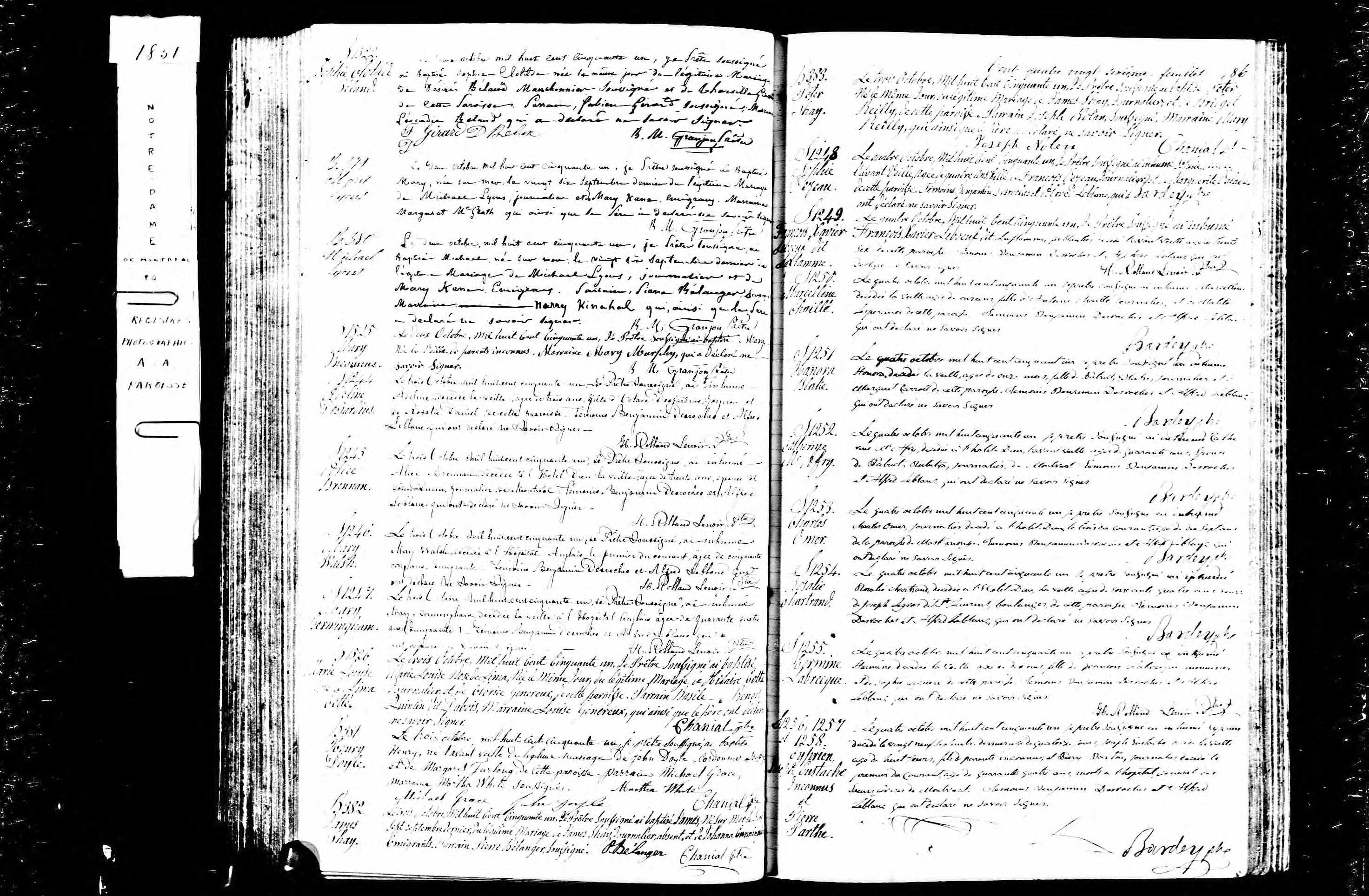 Acte de baptême