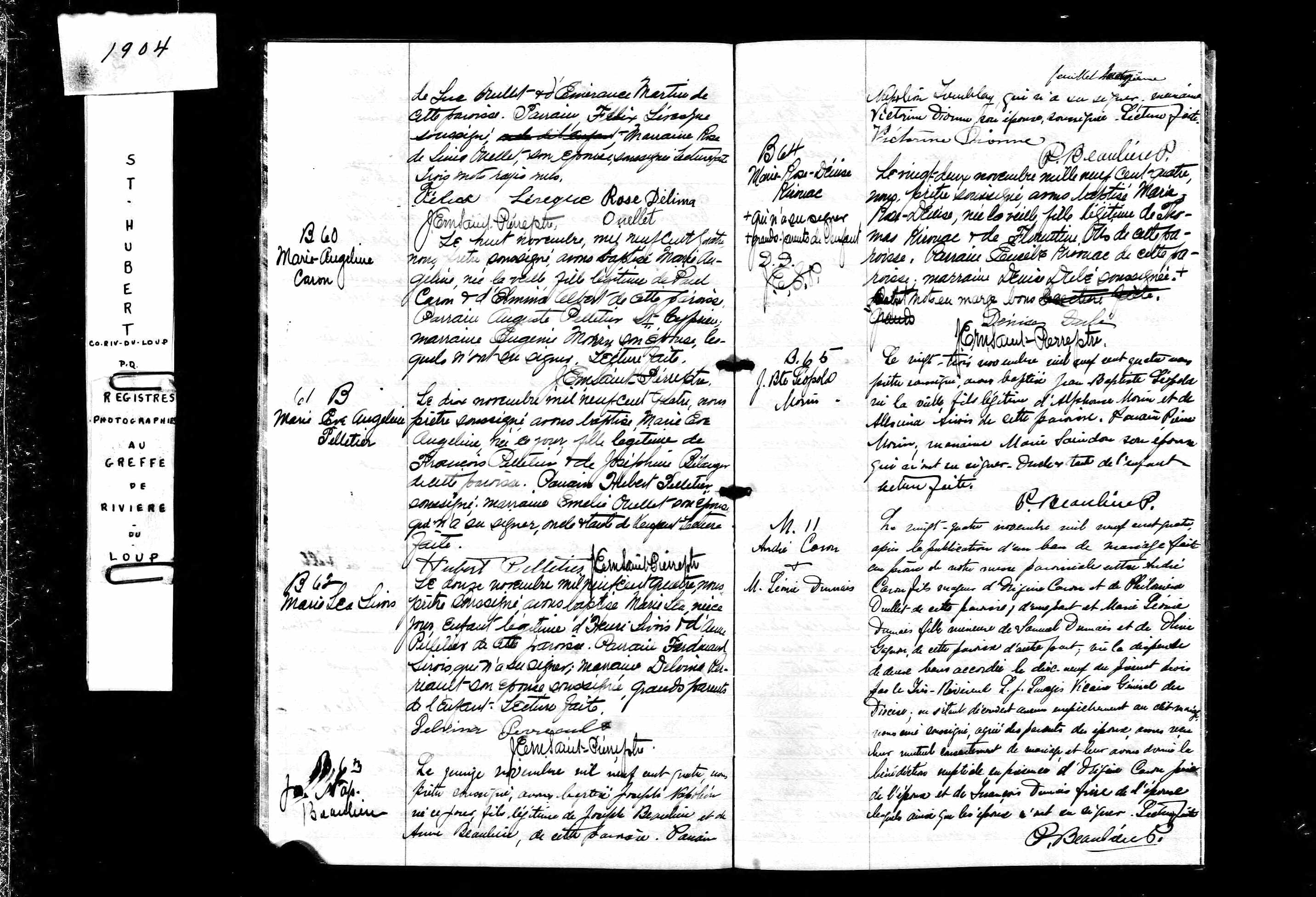 Acte de baptême