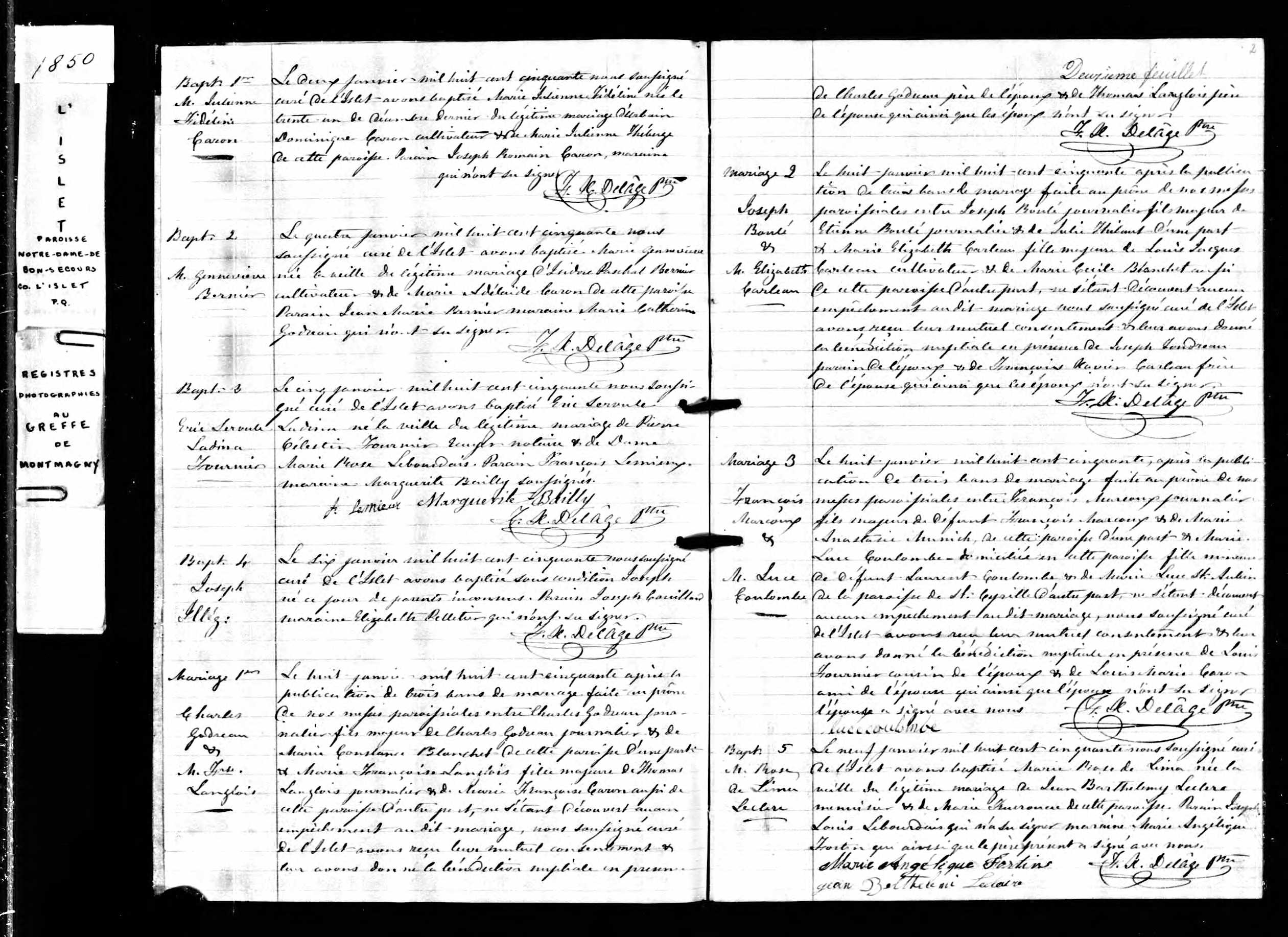 Acte de baptême