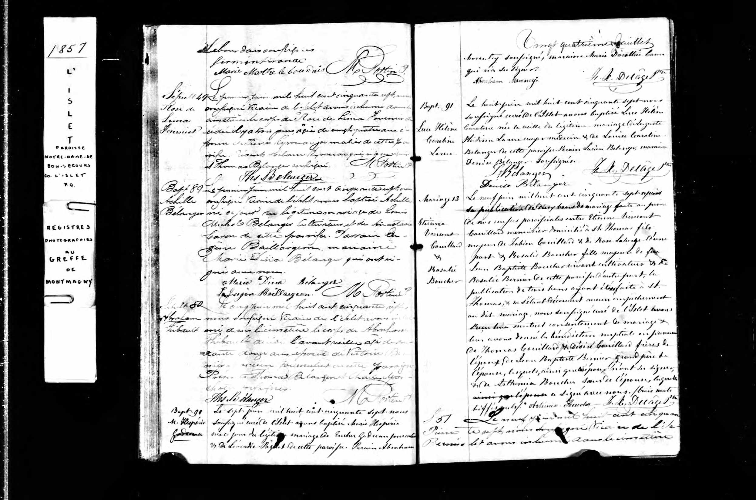 Acte de sépulture