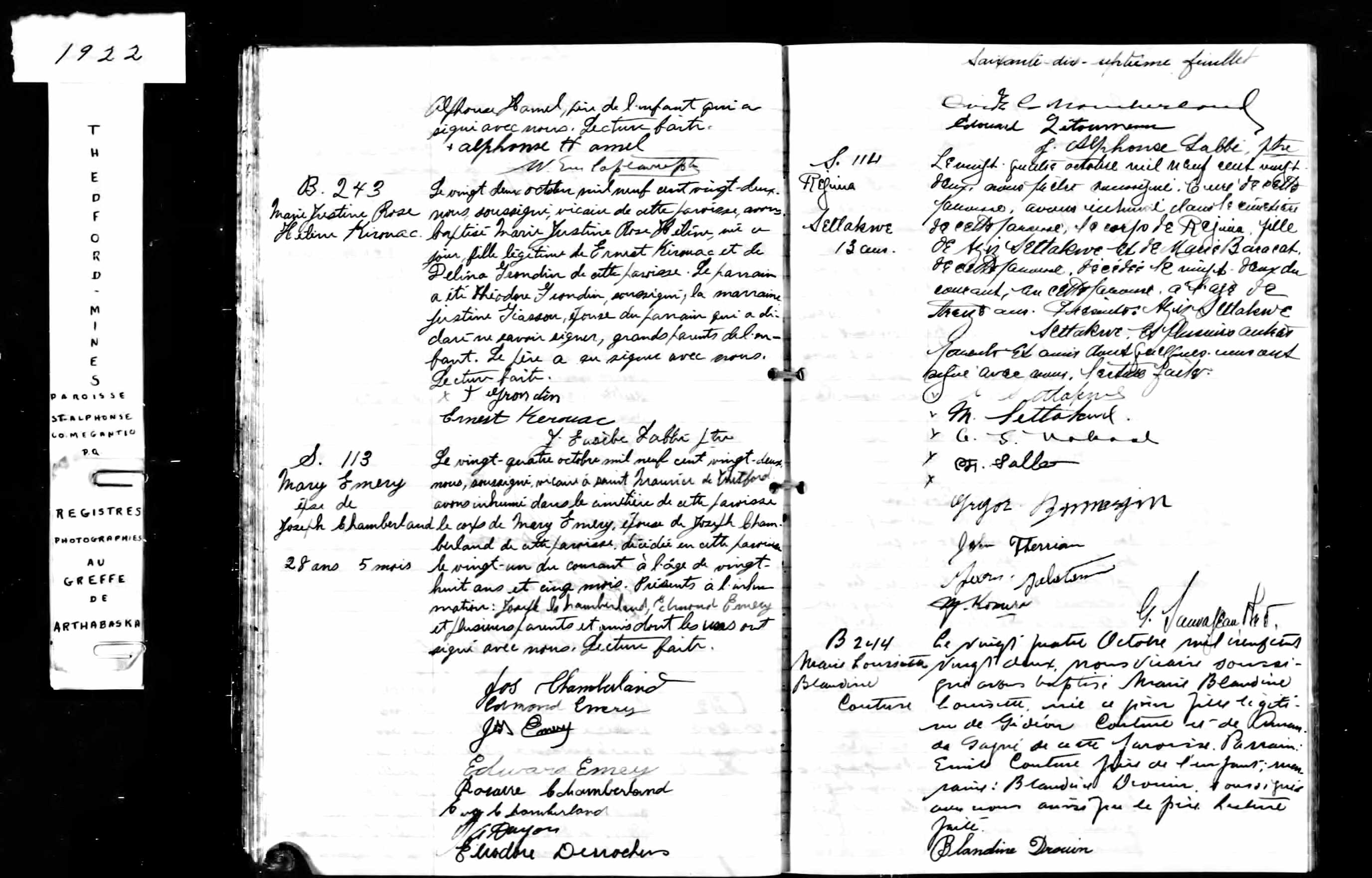 Acte de baptême