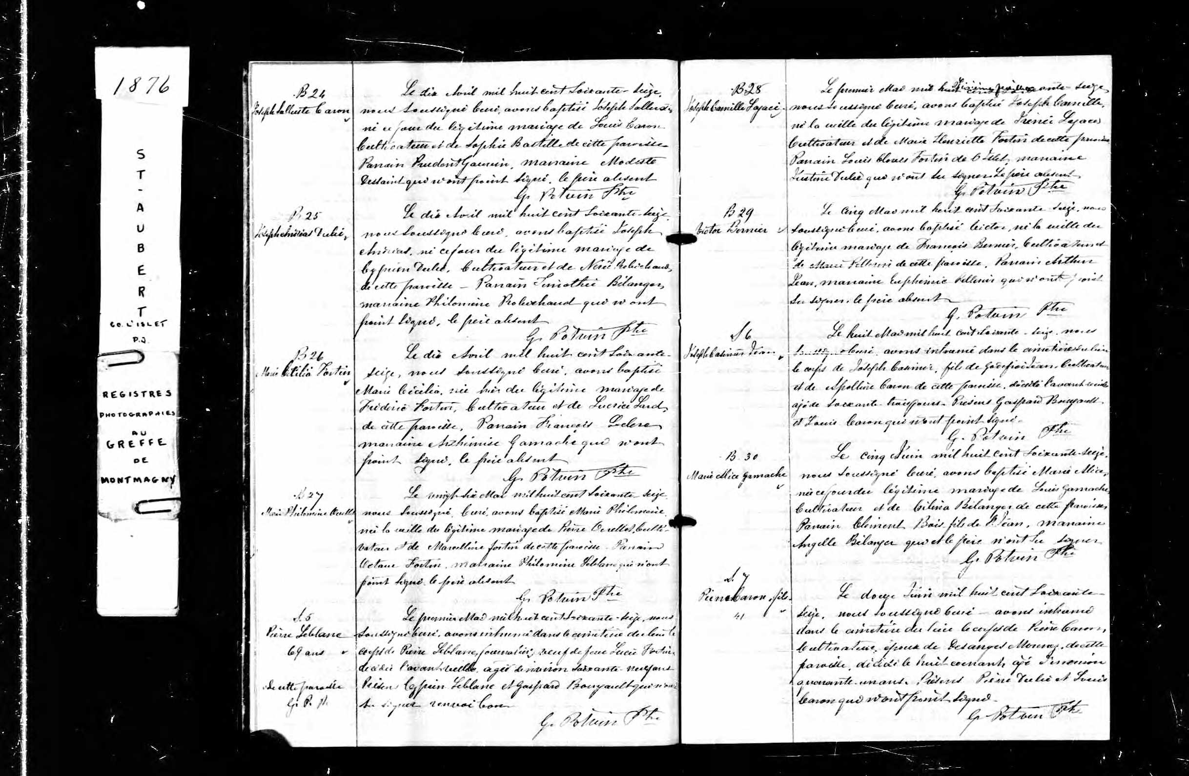Acte de baptême
