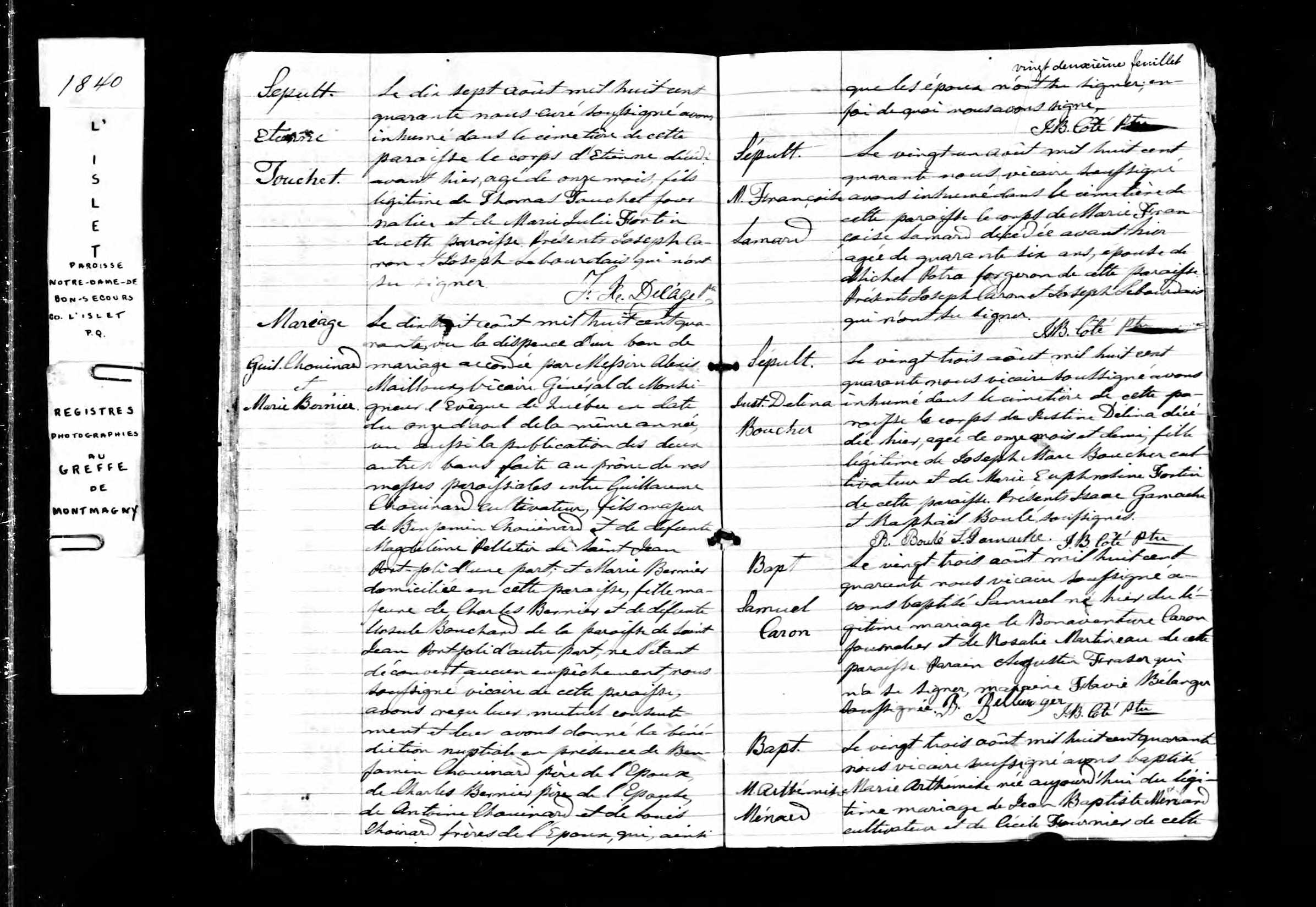 Acte de baptême