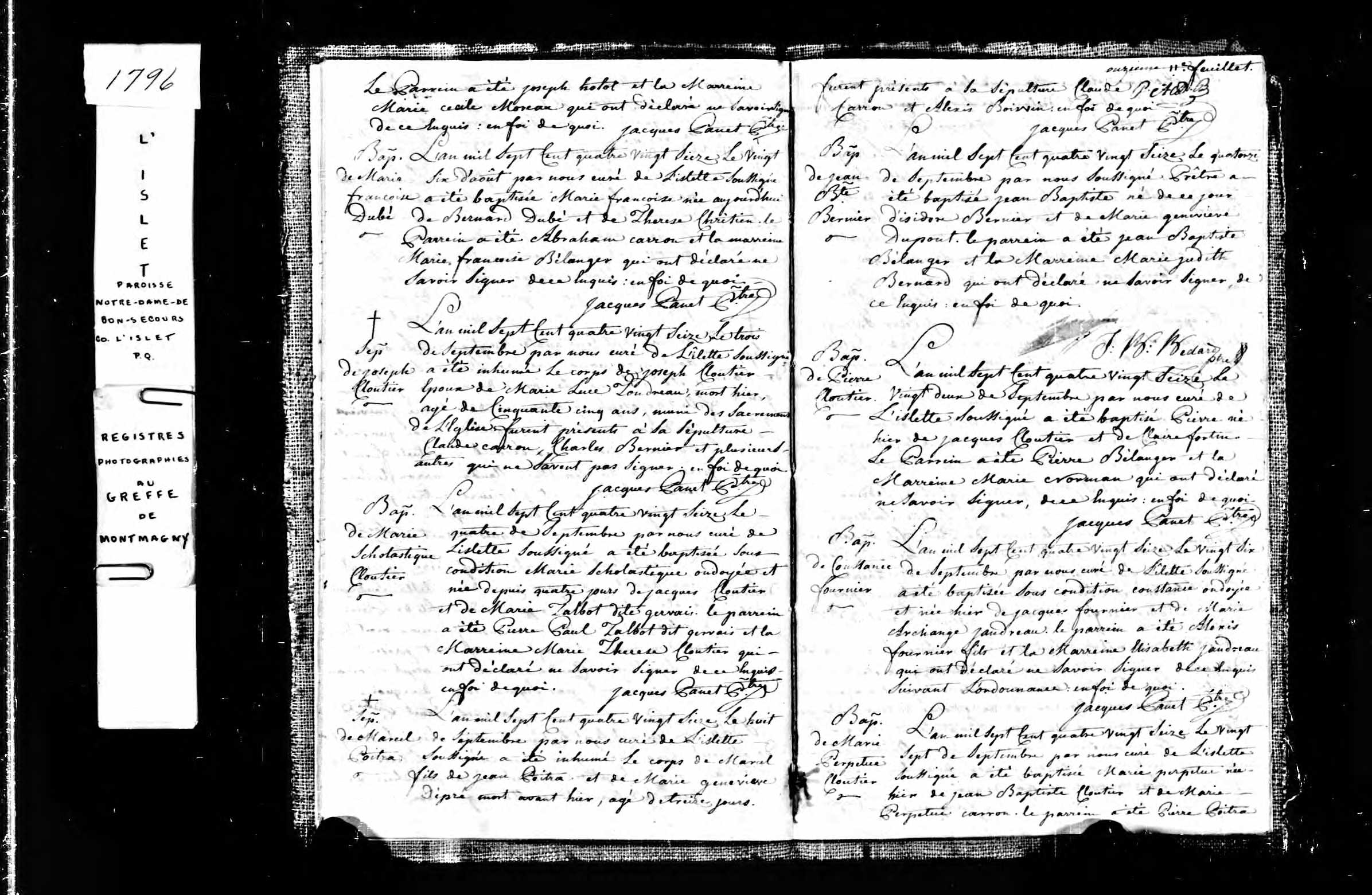 Acte de baptême Acte de baptême