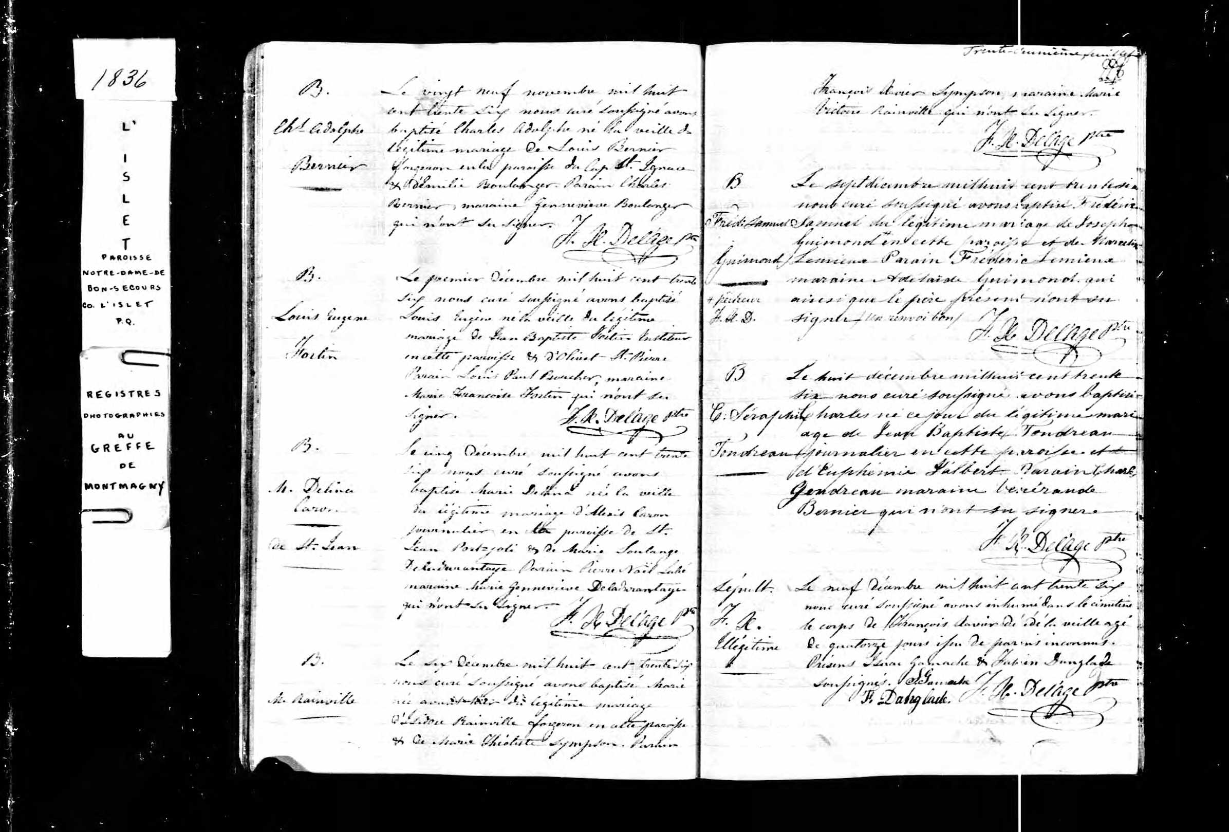 Acte de baptême Acte de baptême