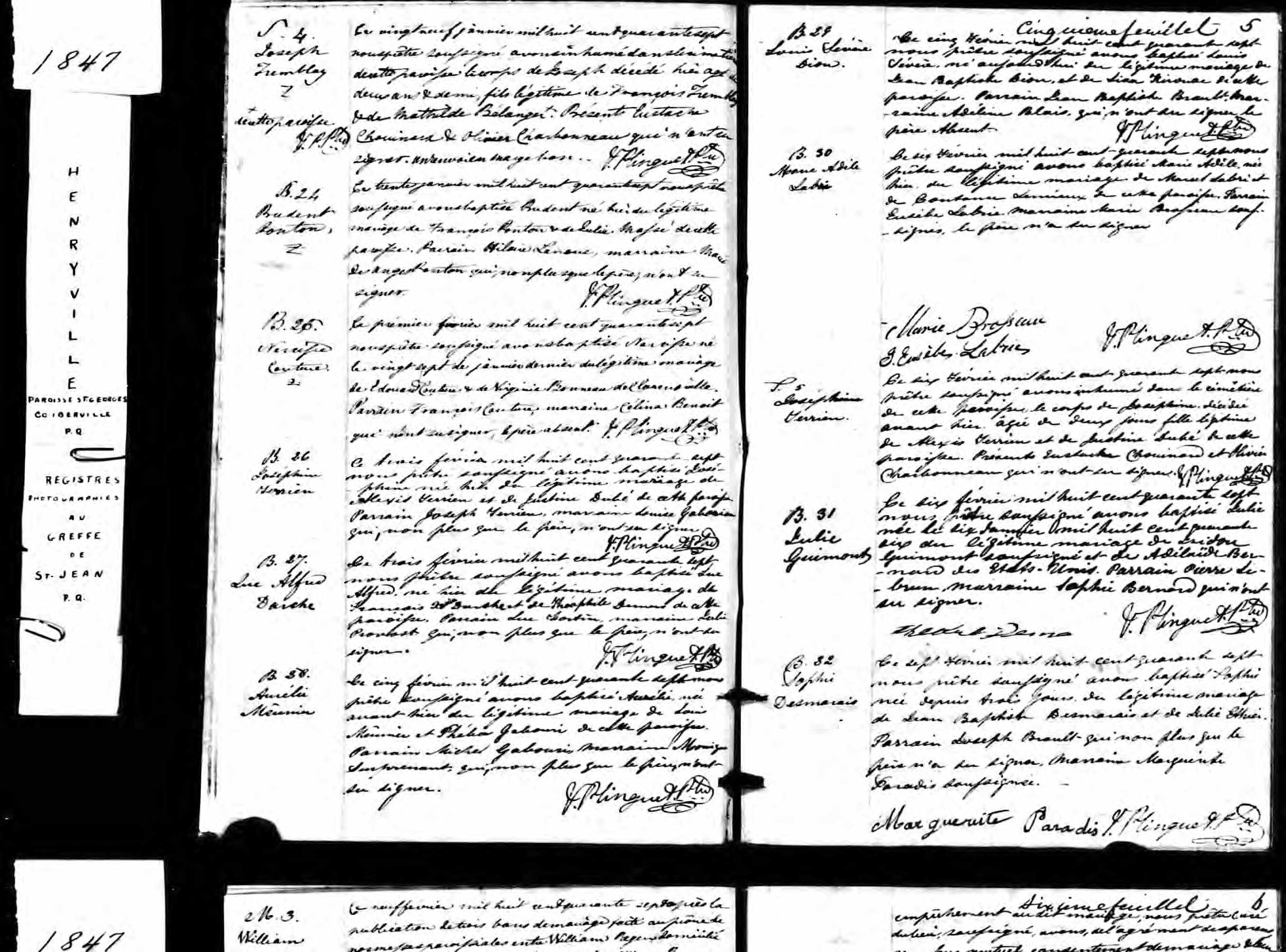 Acte de baptême