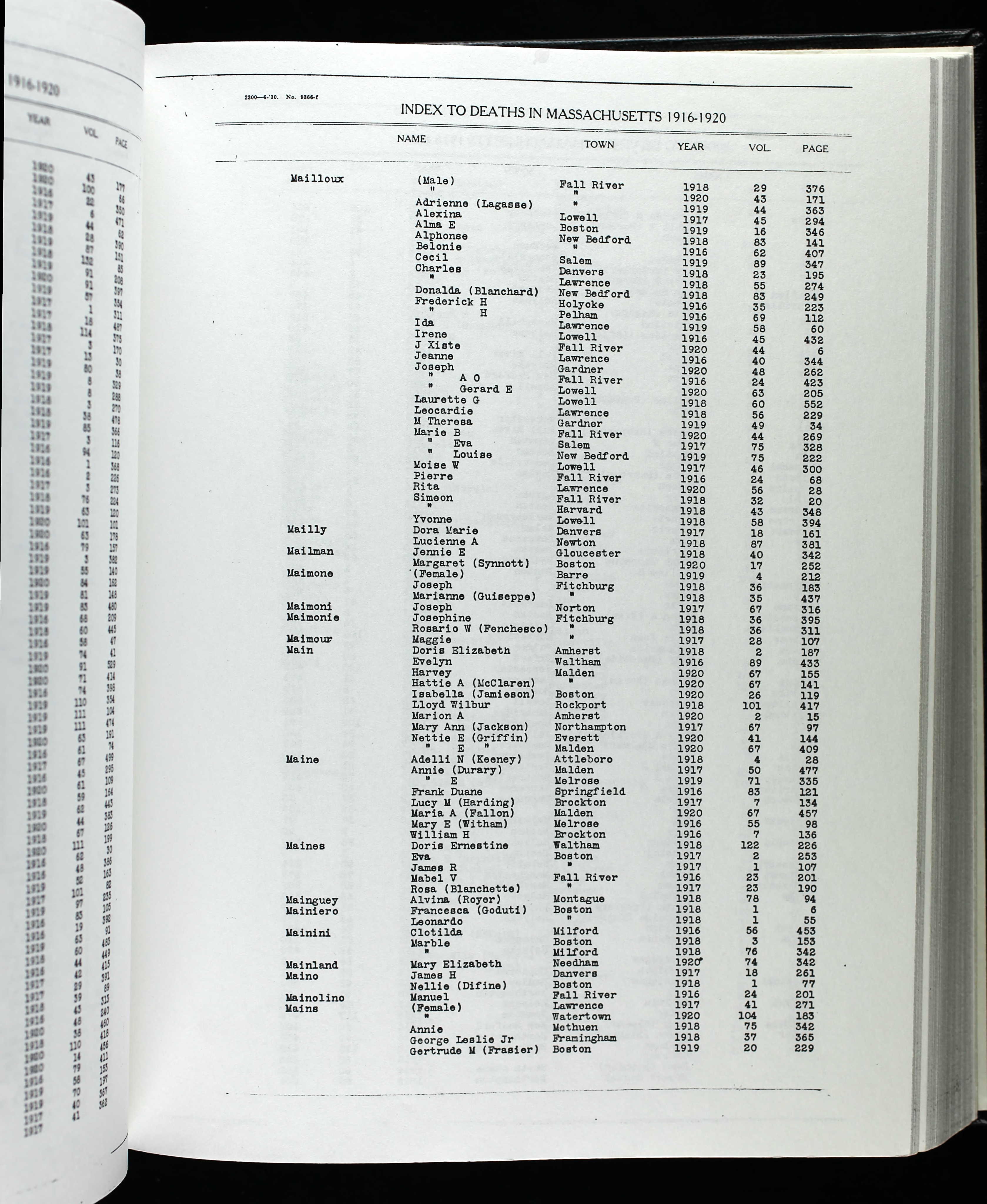 Mention de la date de décès