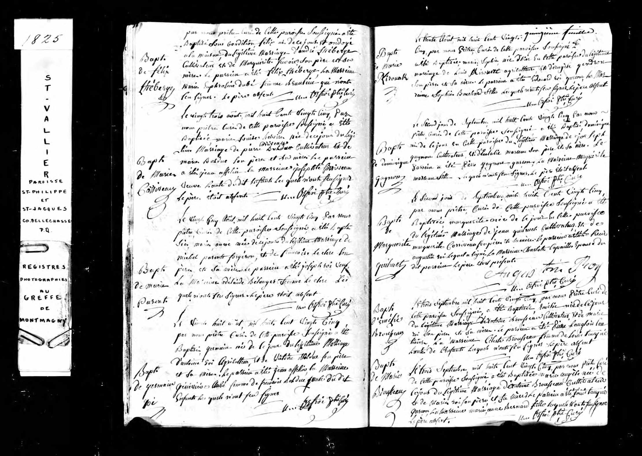 Acte de baptême