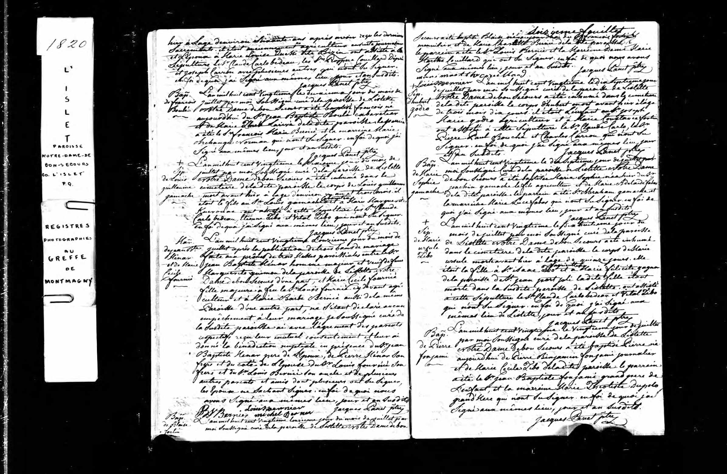 Acte de baptême