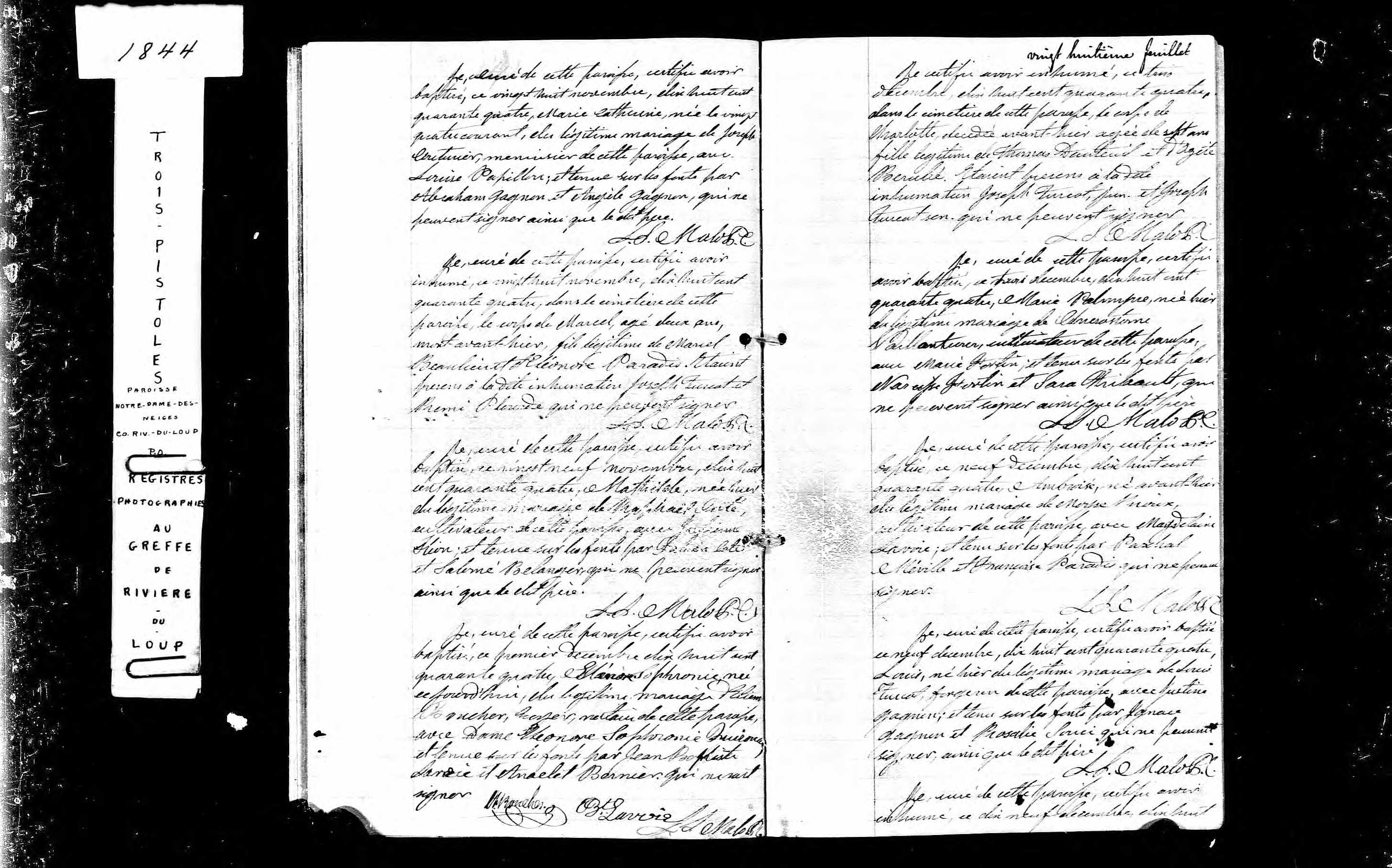 Acte de baptême