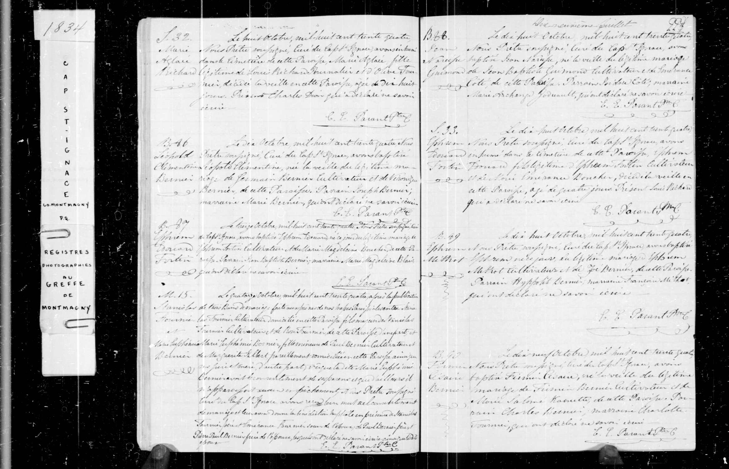 Acte de mariage en premières noces