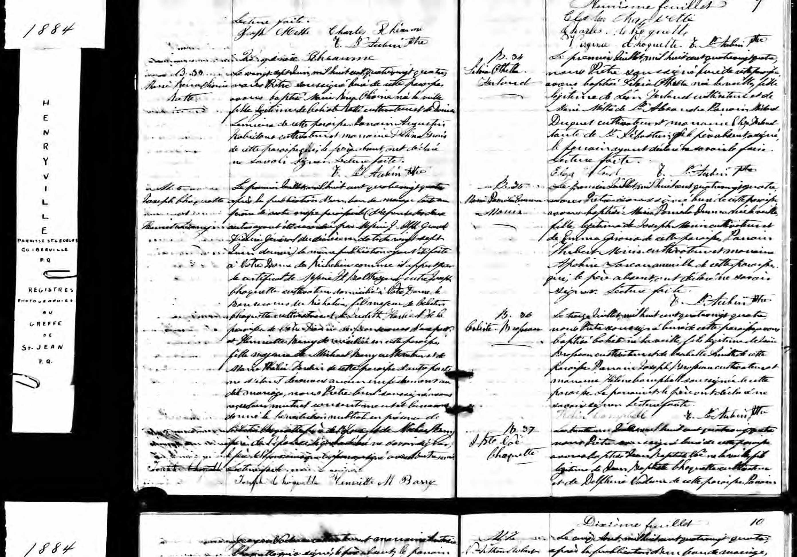 Acte de baptême