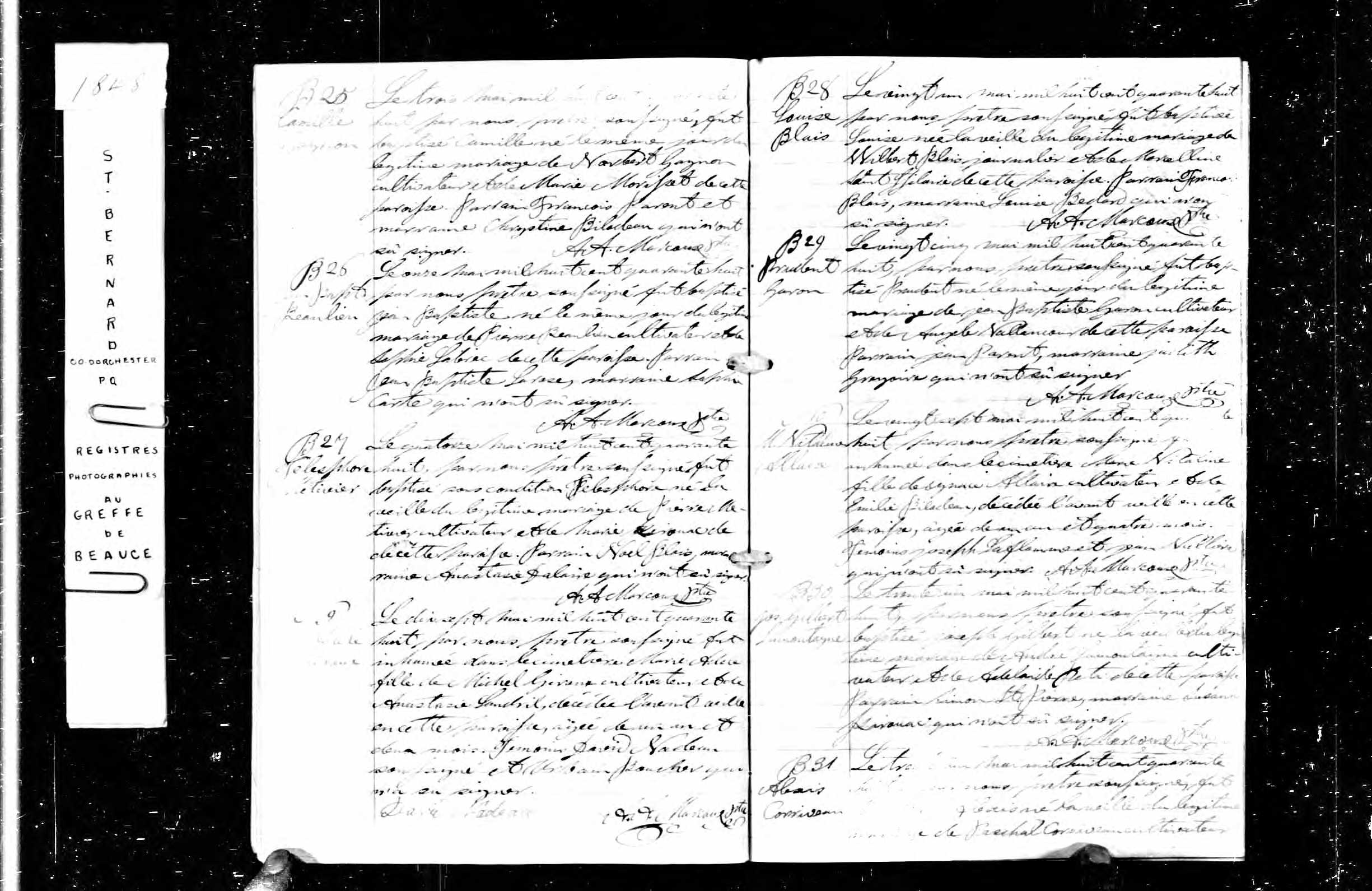 Acte de baptême