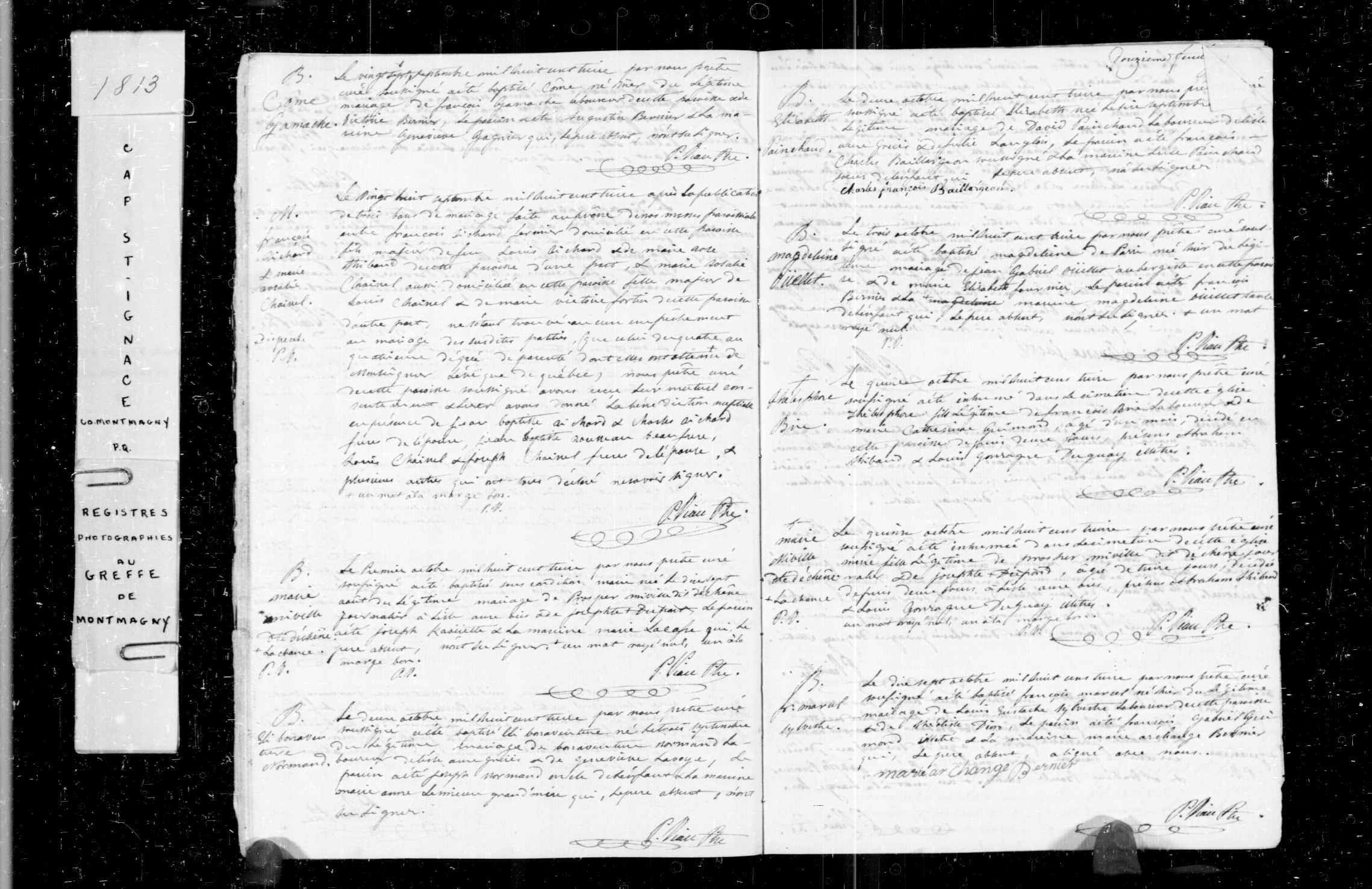 Acte de sépulture