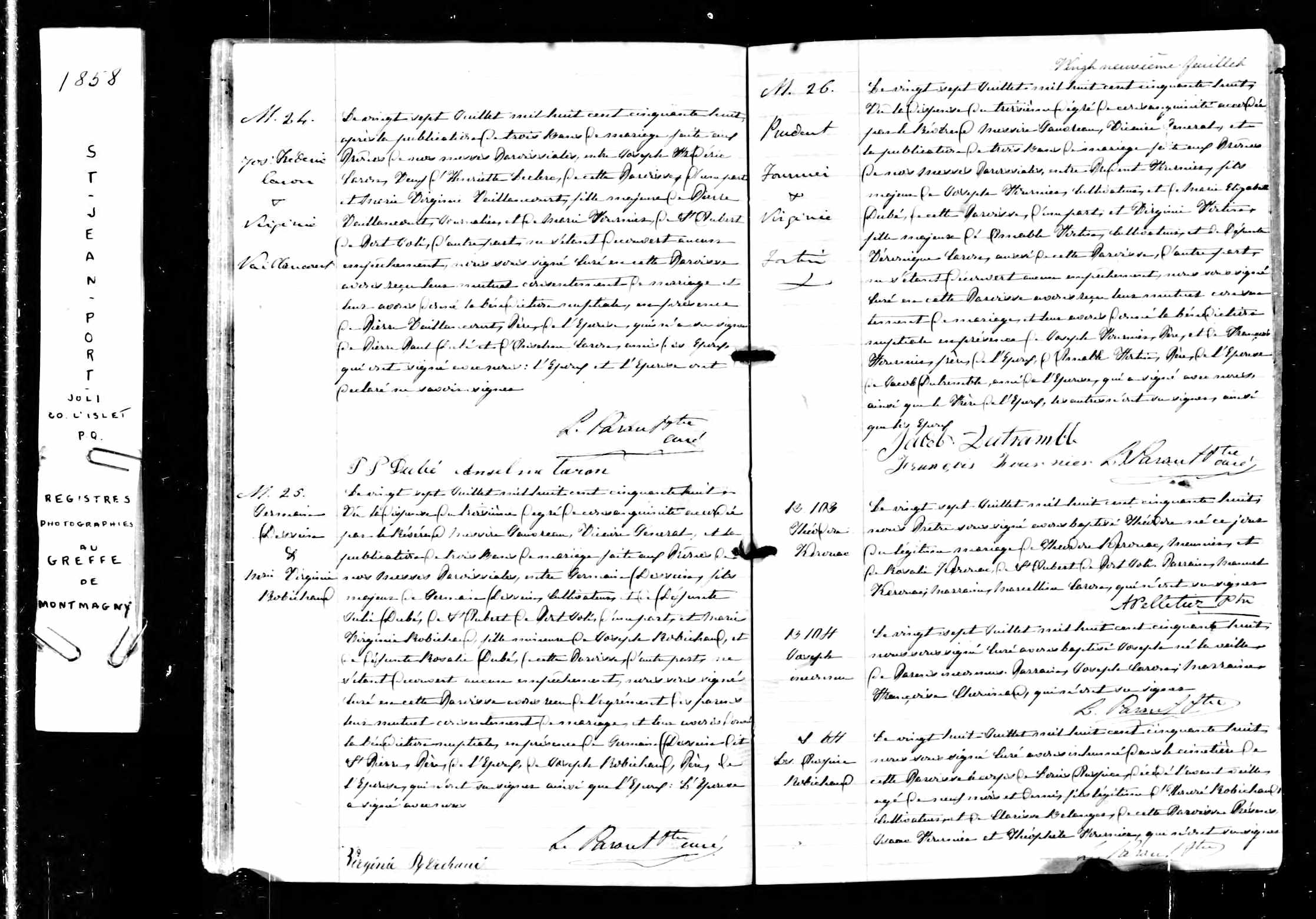 Acte de baptême Acte de baptême