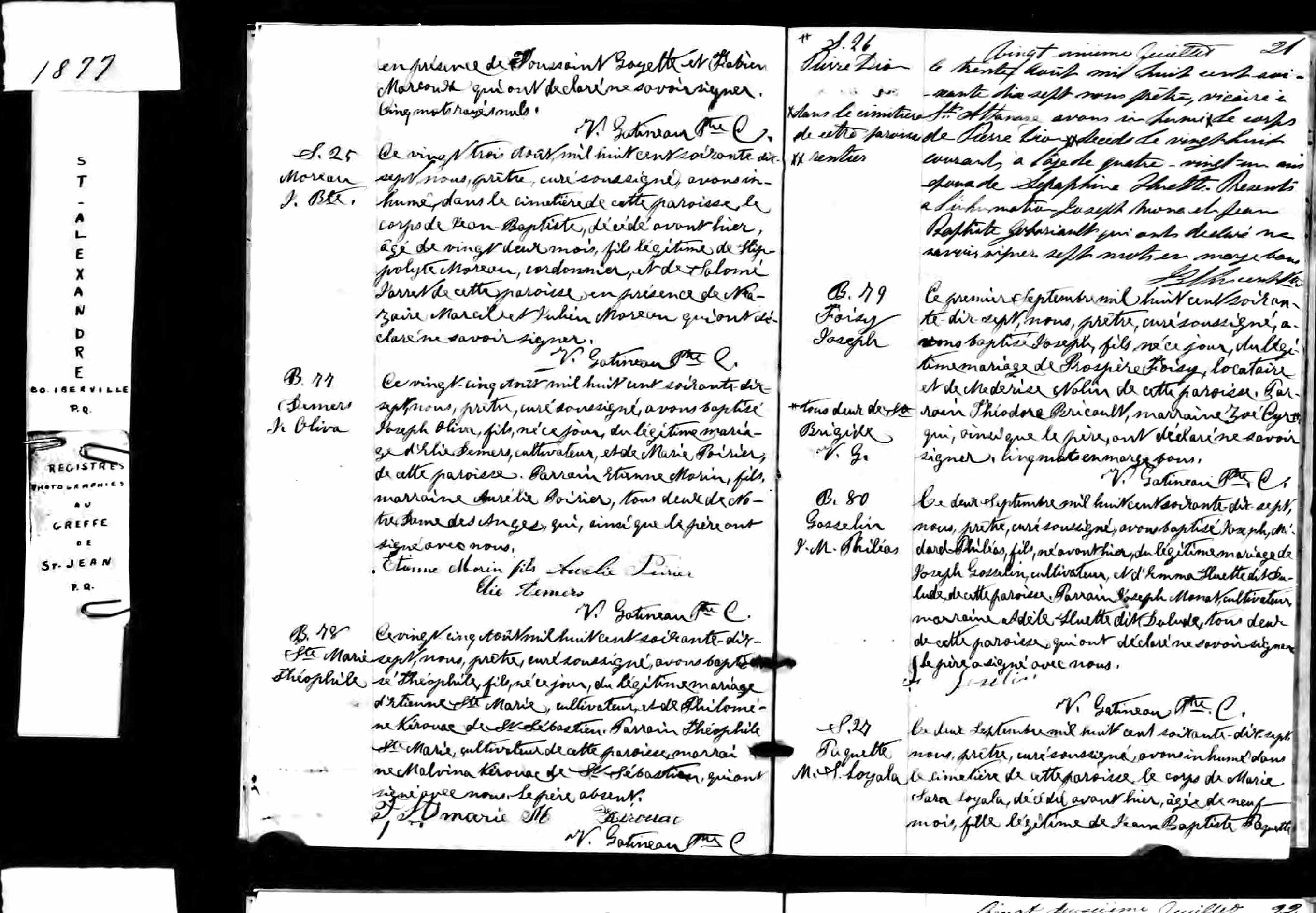 Acte de baptême
